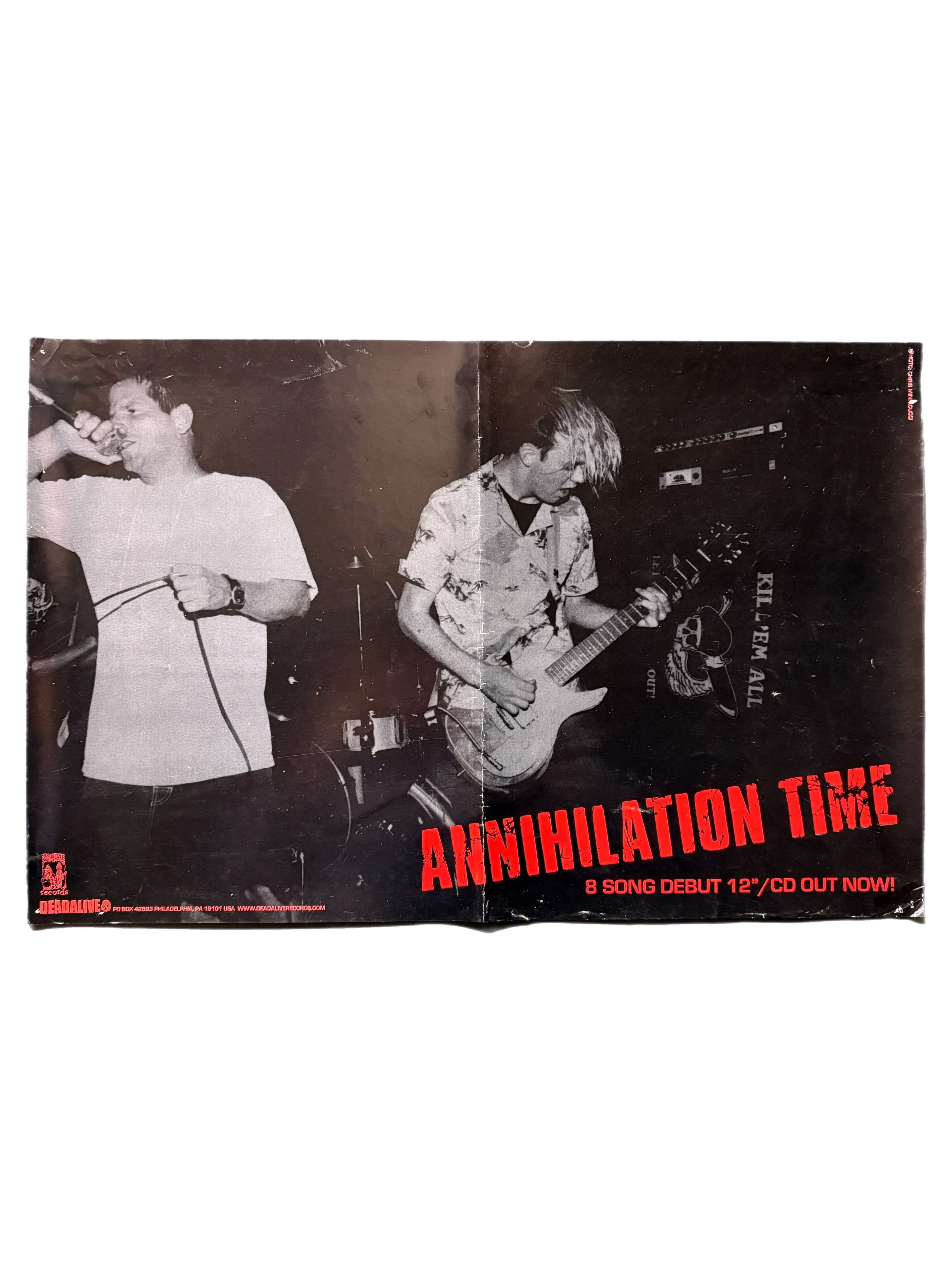 Vintage Annihilation Time "Self-Titled" Poster