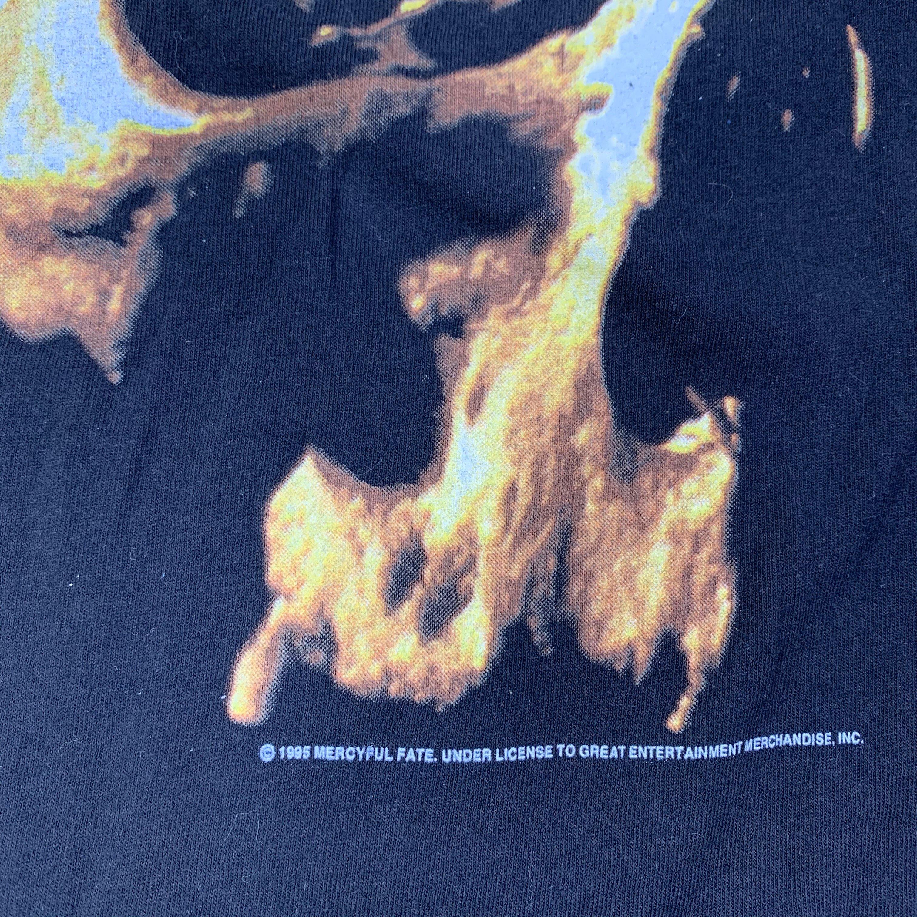 Vintage Mercyful Fate "North America 95" Tour T-Shirt - Image 2