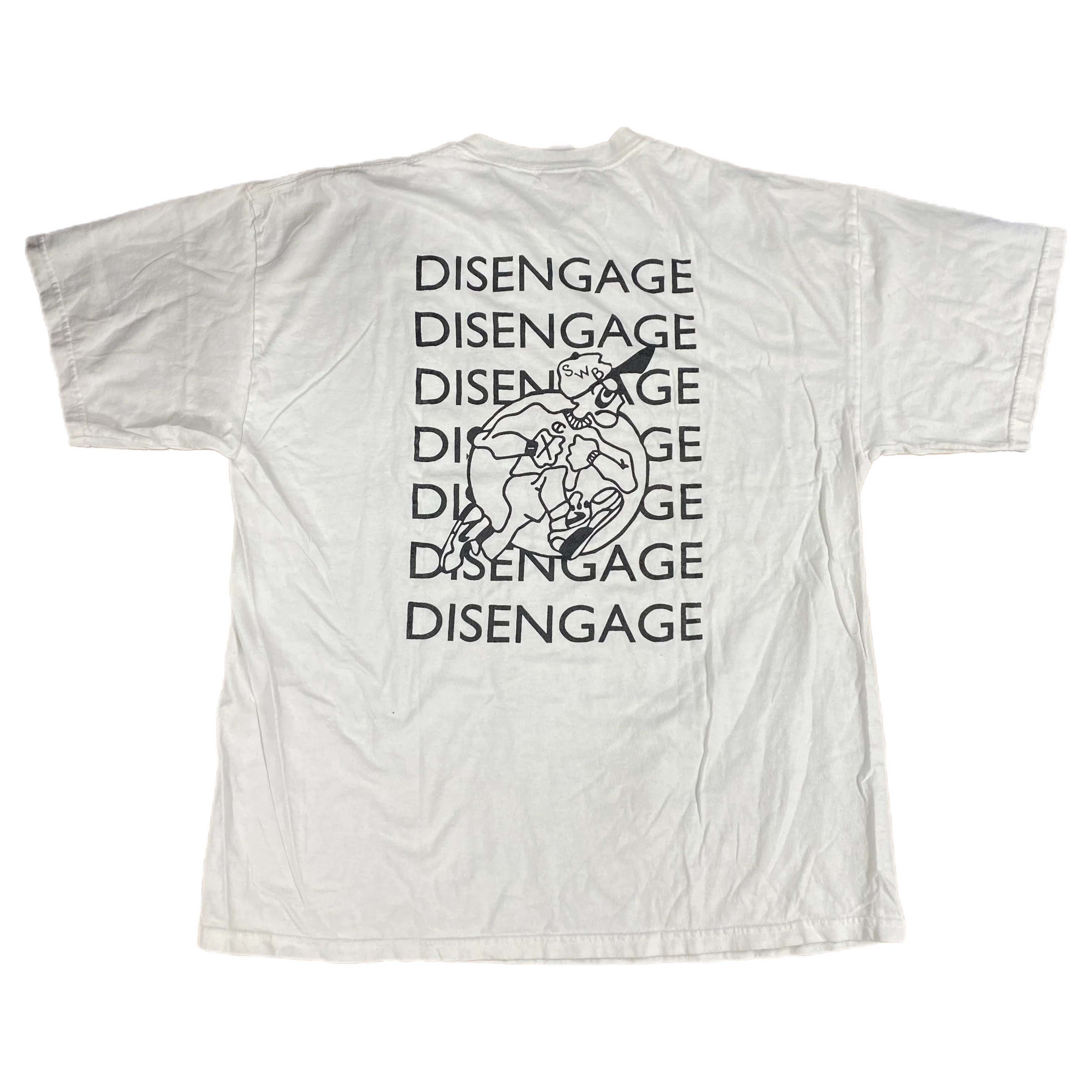 Disengage "Repeating Running Man" T-Shirt