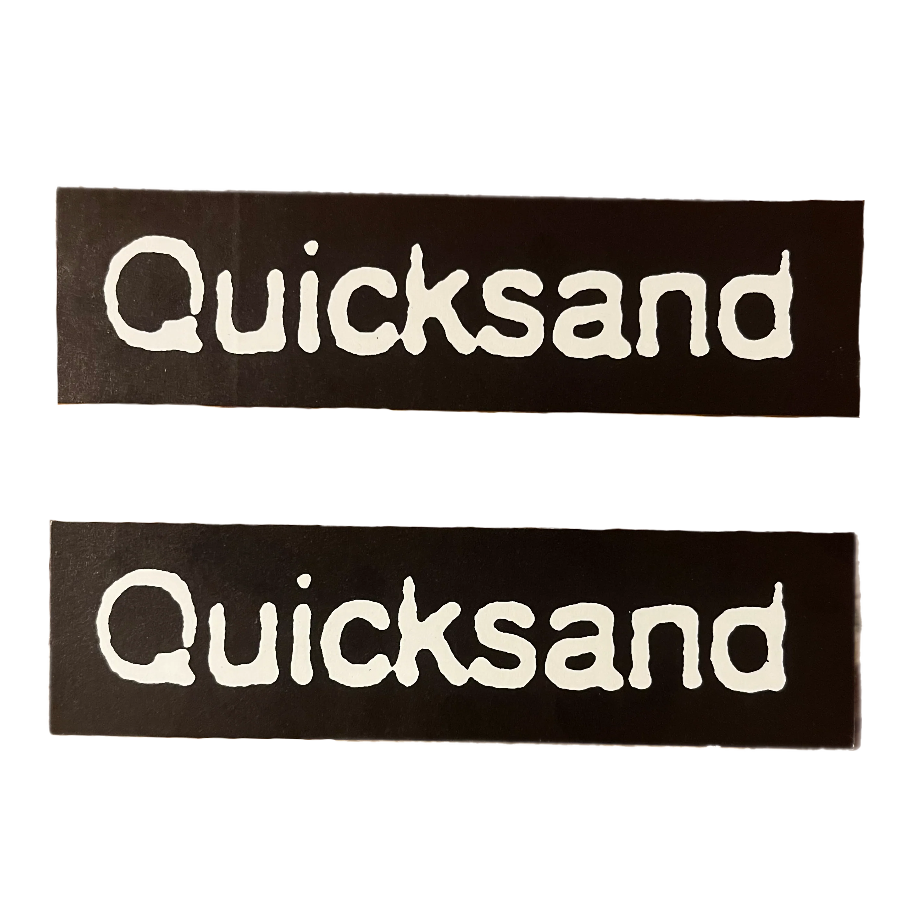 Quicksand "Slip" Promotional Stickers