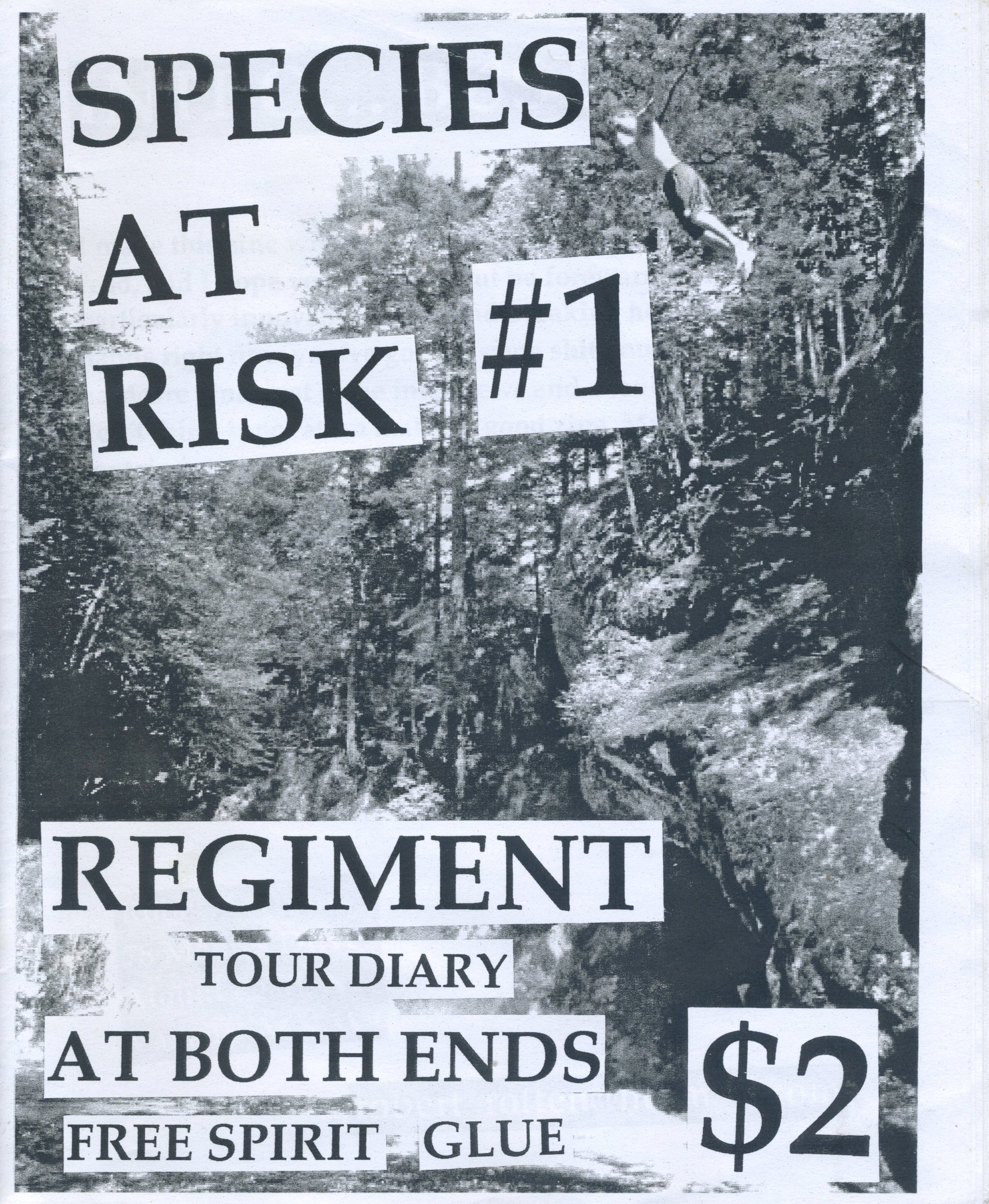 Species At Risk Hardcore Fanzine Issue #1