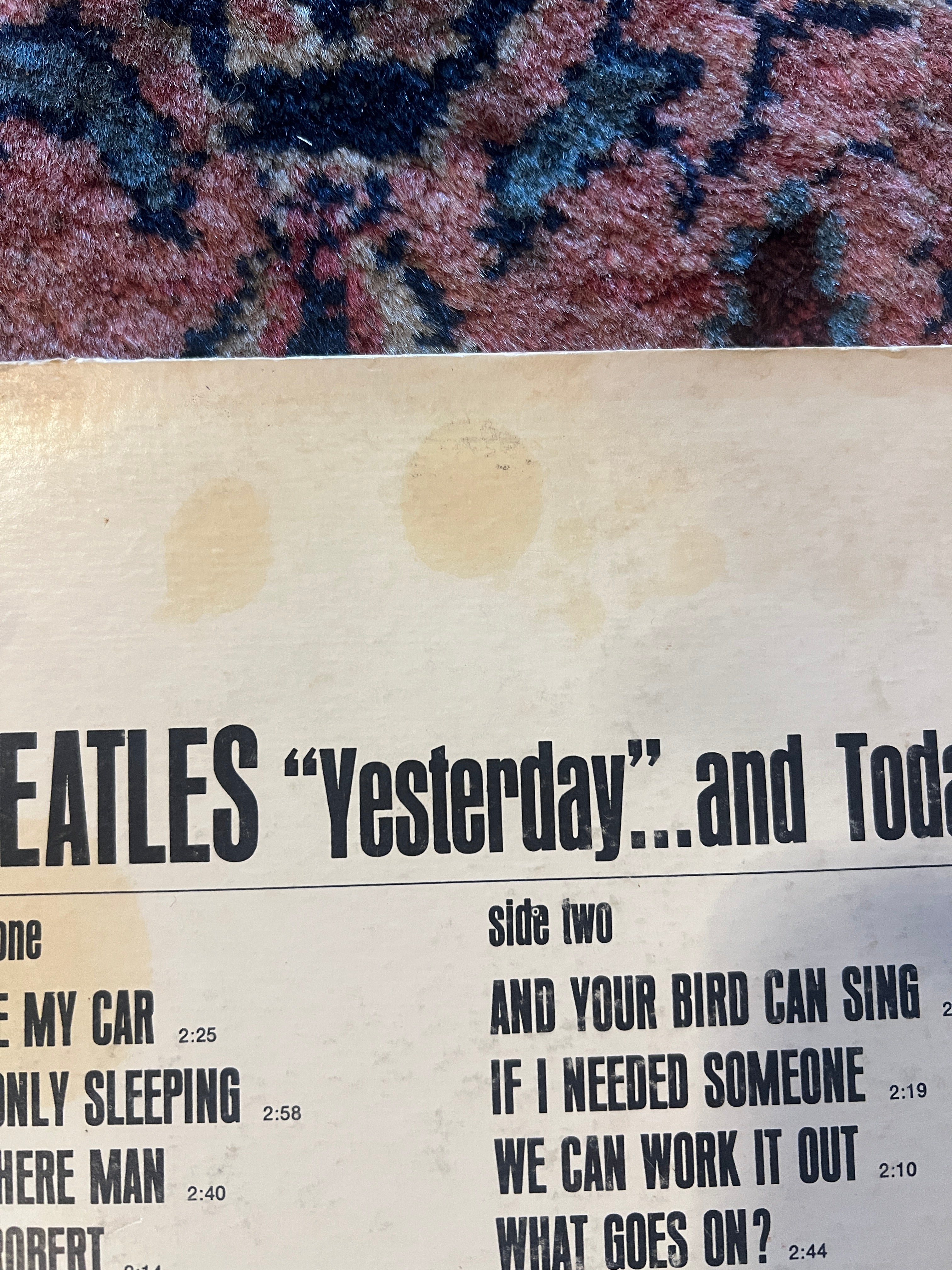 The Beatles “Yesterday And Today” 2nd State Butcher Cover LP - Mono/Scranton - Image 11