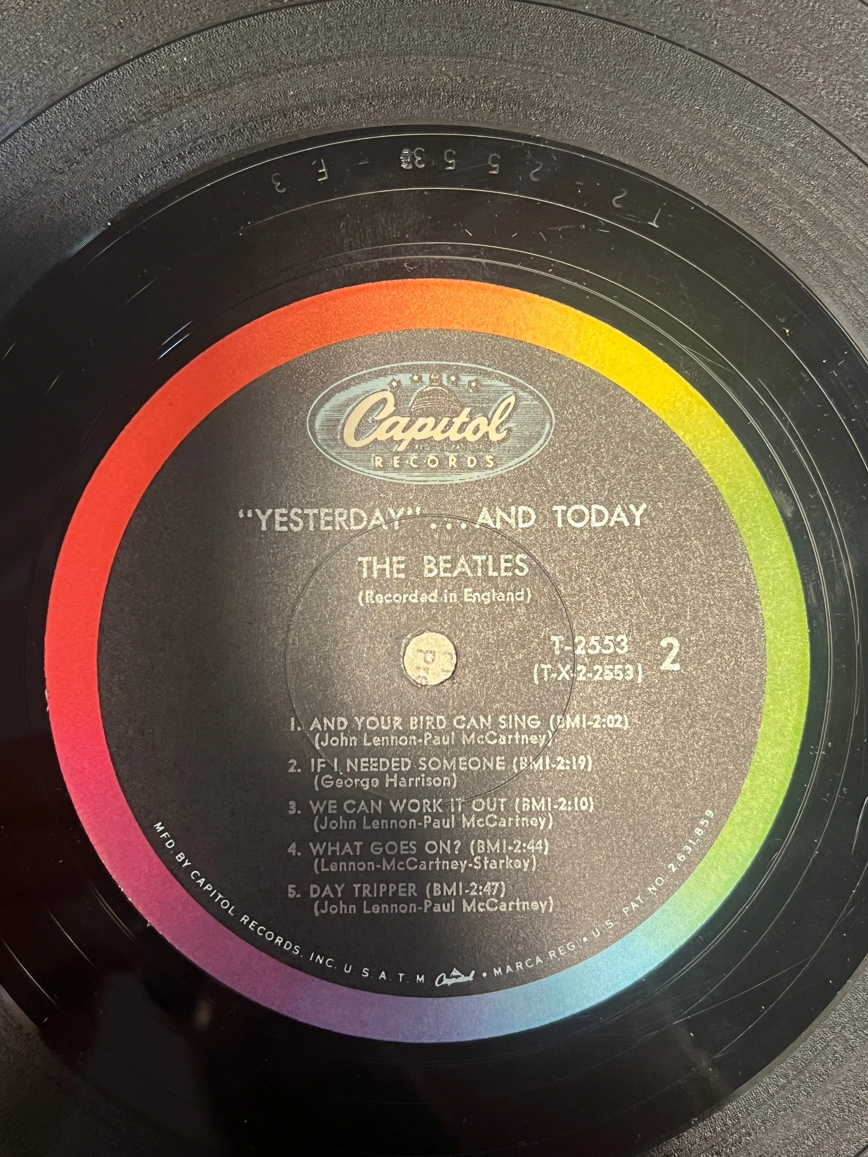The Beatles “Yesterday And Today” 2nd State Butcher Cover LP - Mono/Scranton - Image 7