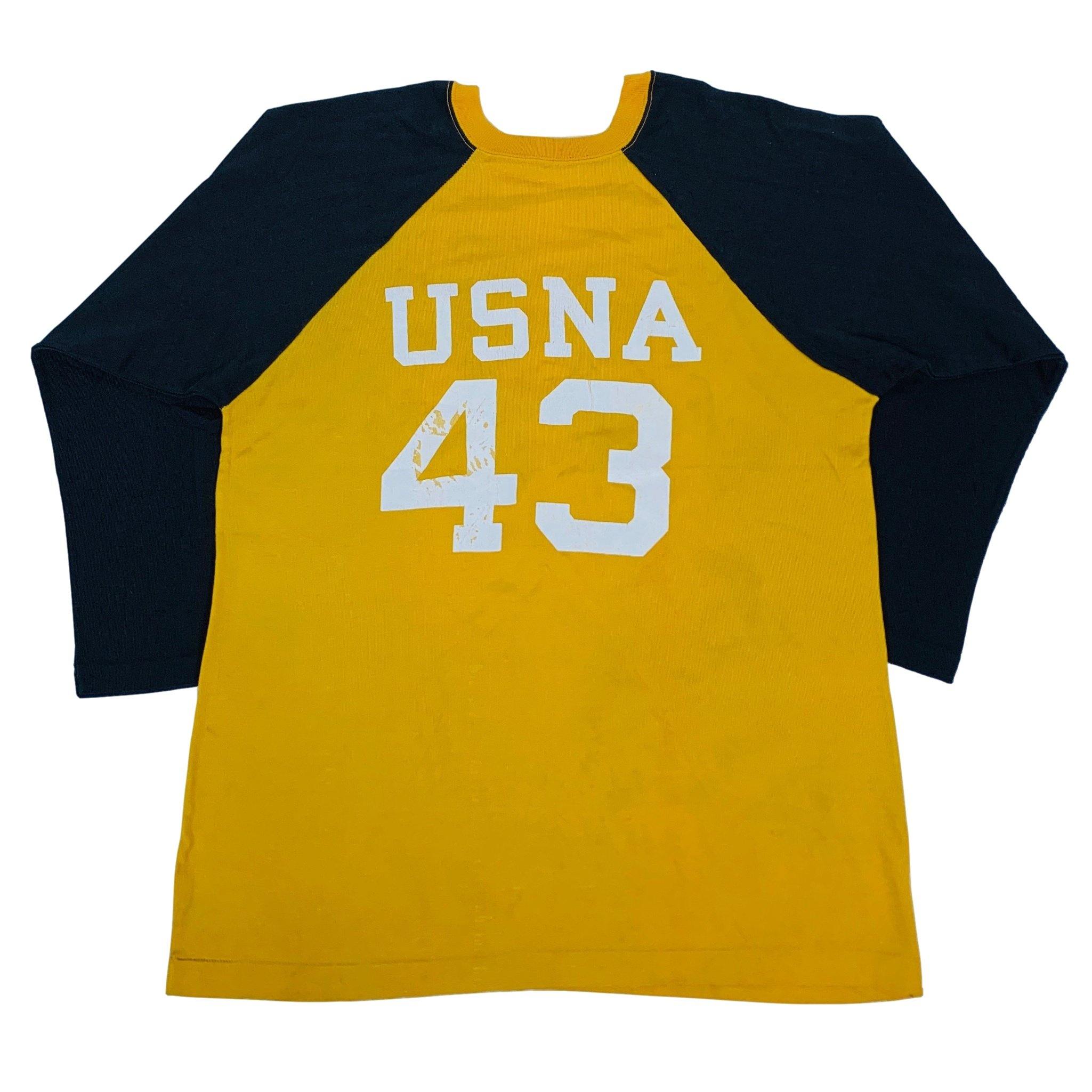 Vintage Champion US Naval Academy "#43" Football Jersey - Image 2