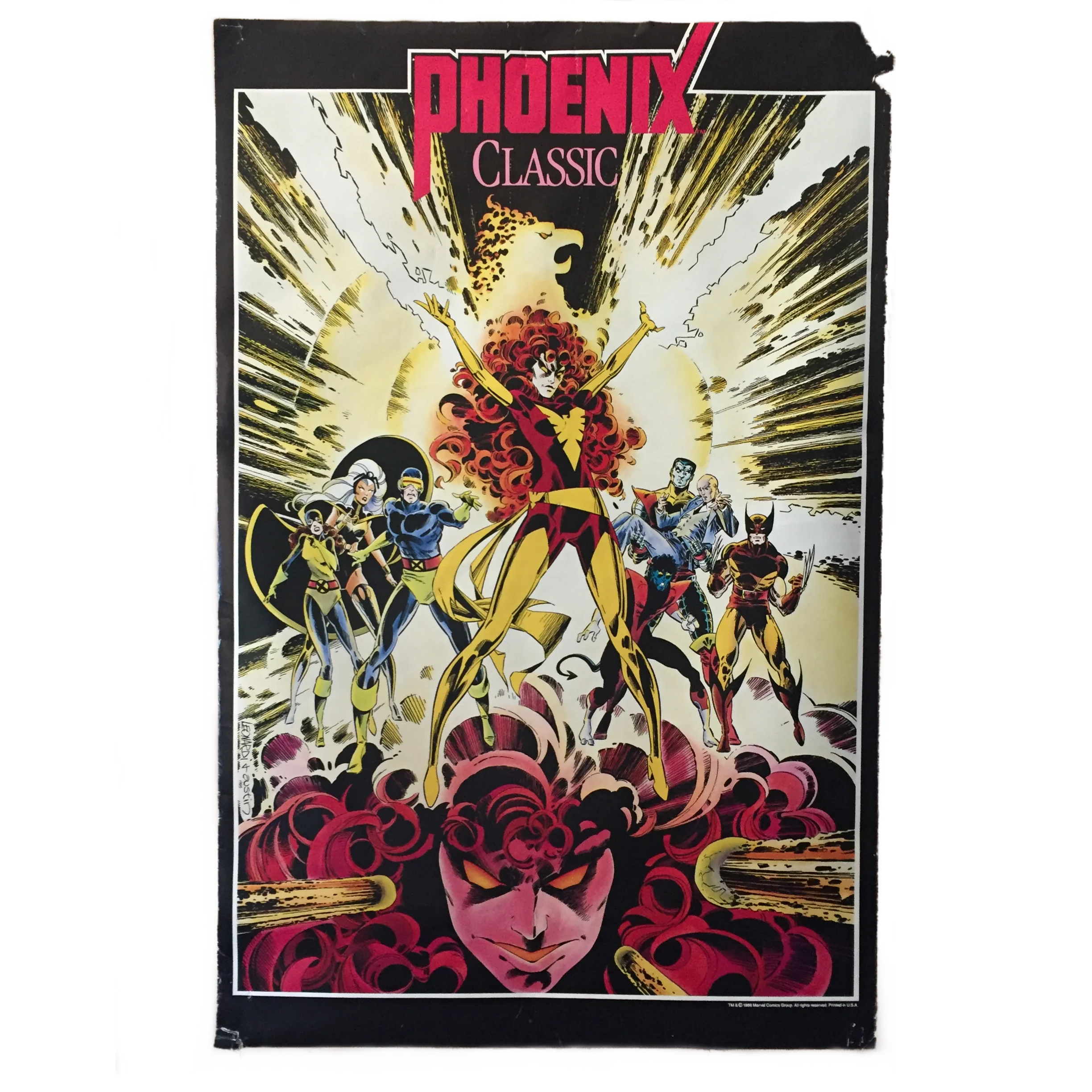 Vintage X-Men "Phoenix Classic" Poster