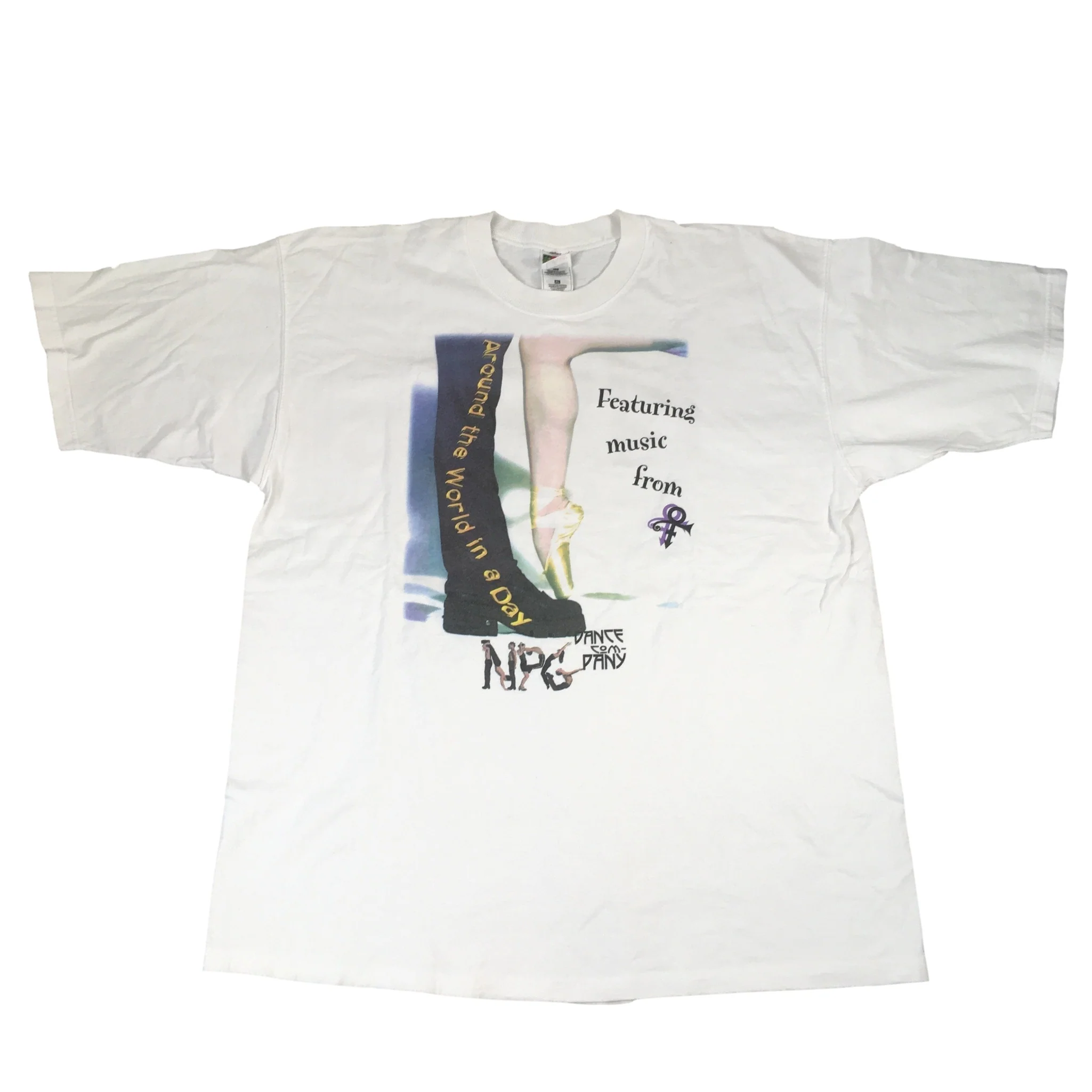 Vintage Prince & The New Power Generation "Around The World In A Day" T-Shirt