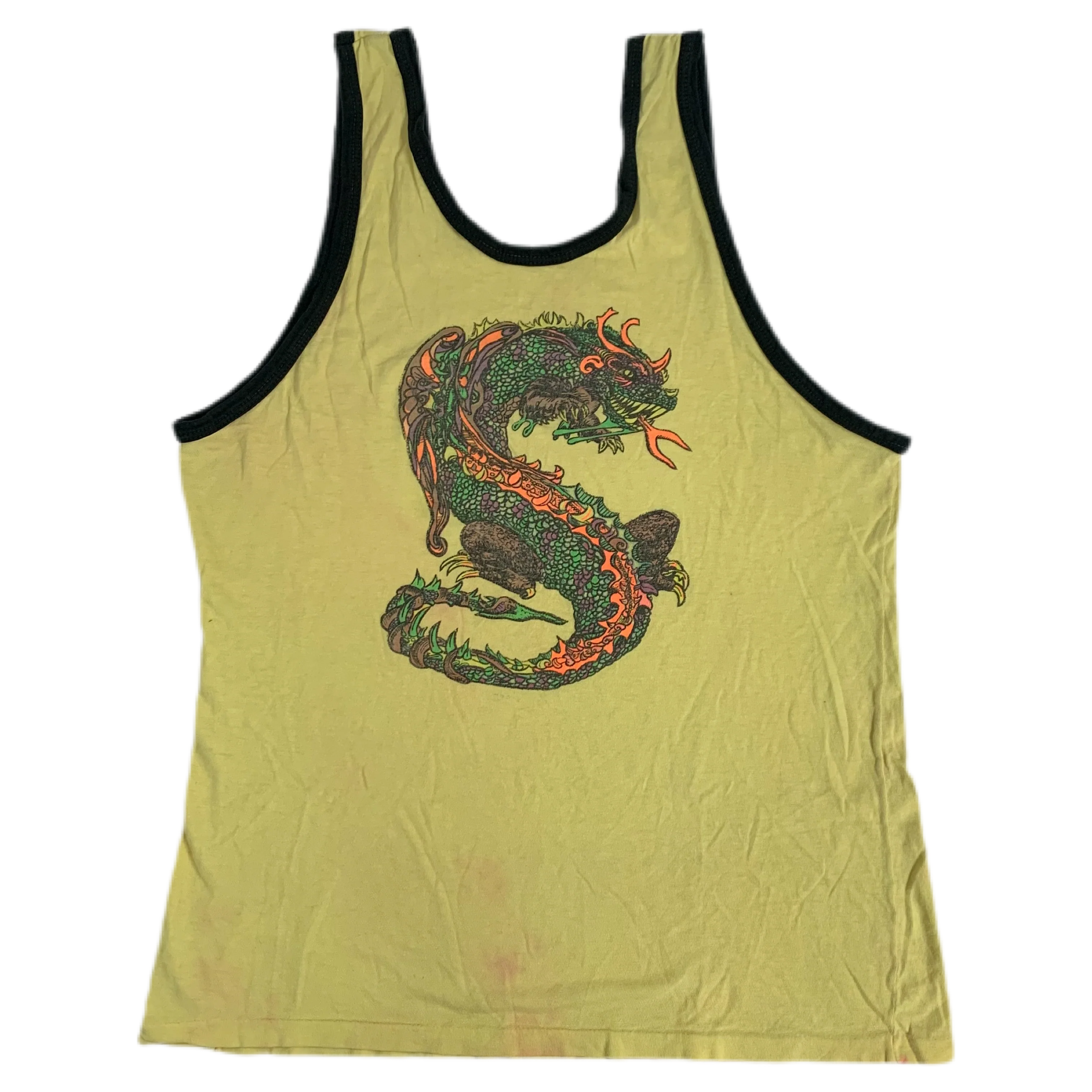 Vintage 2-Tone "Dragon" Tank Top
