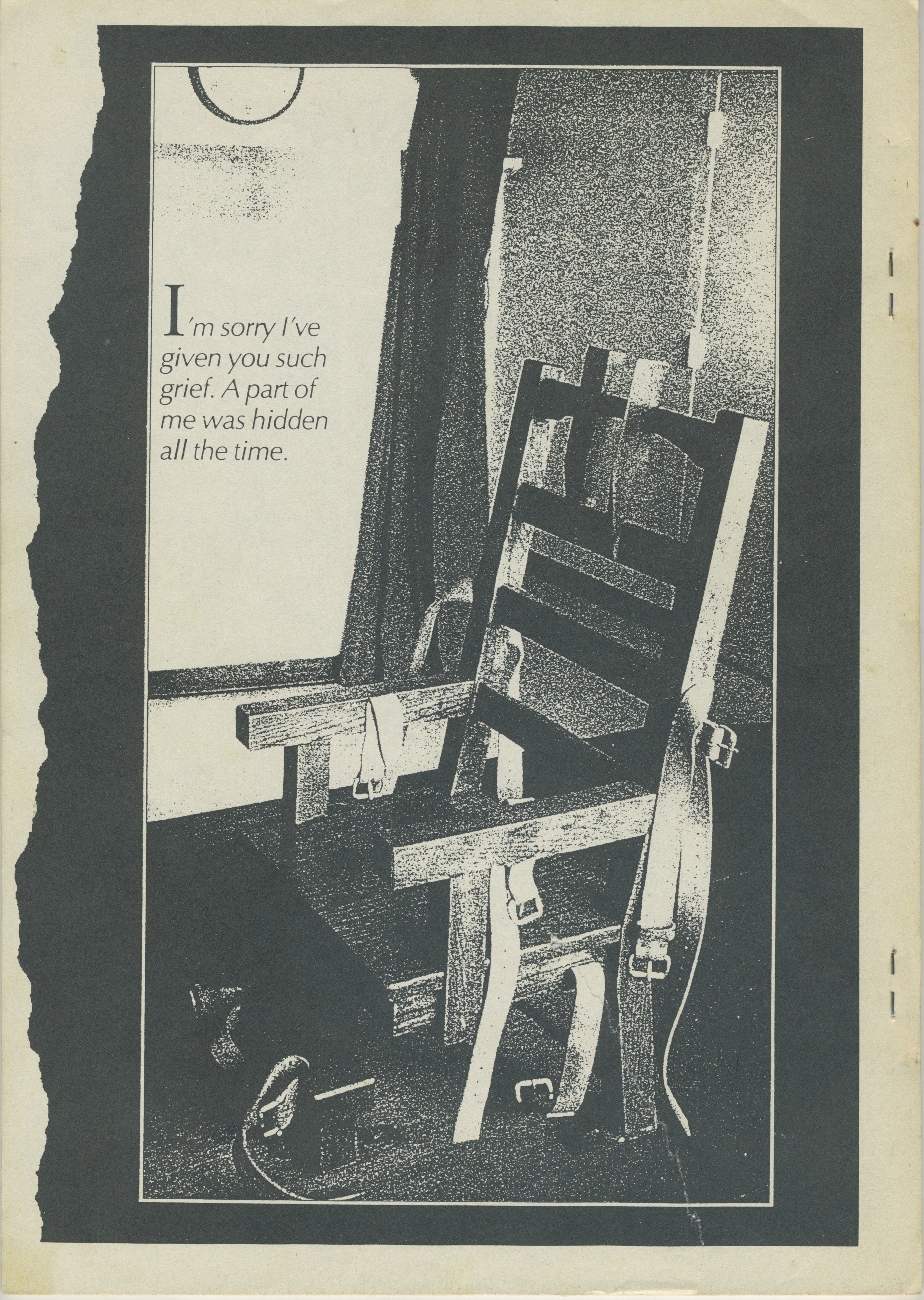 Vintage 213 "Straight Edge Hardcore H8000" Fanzine Issue #1 - Image 2