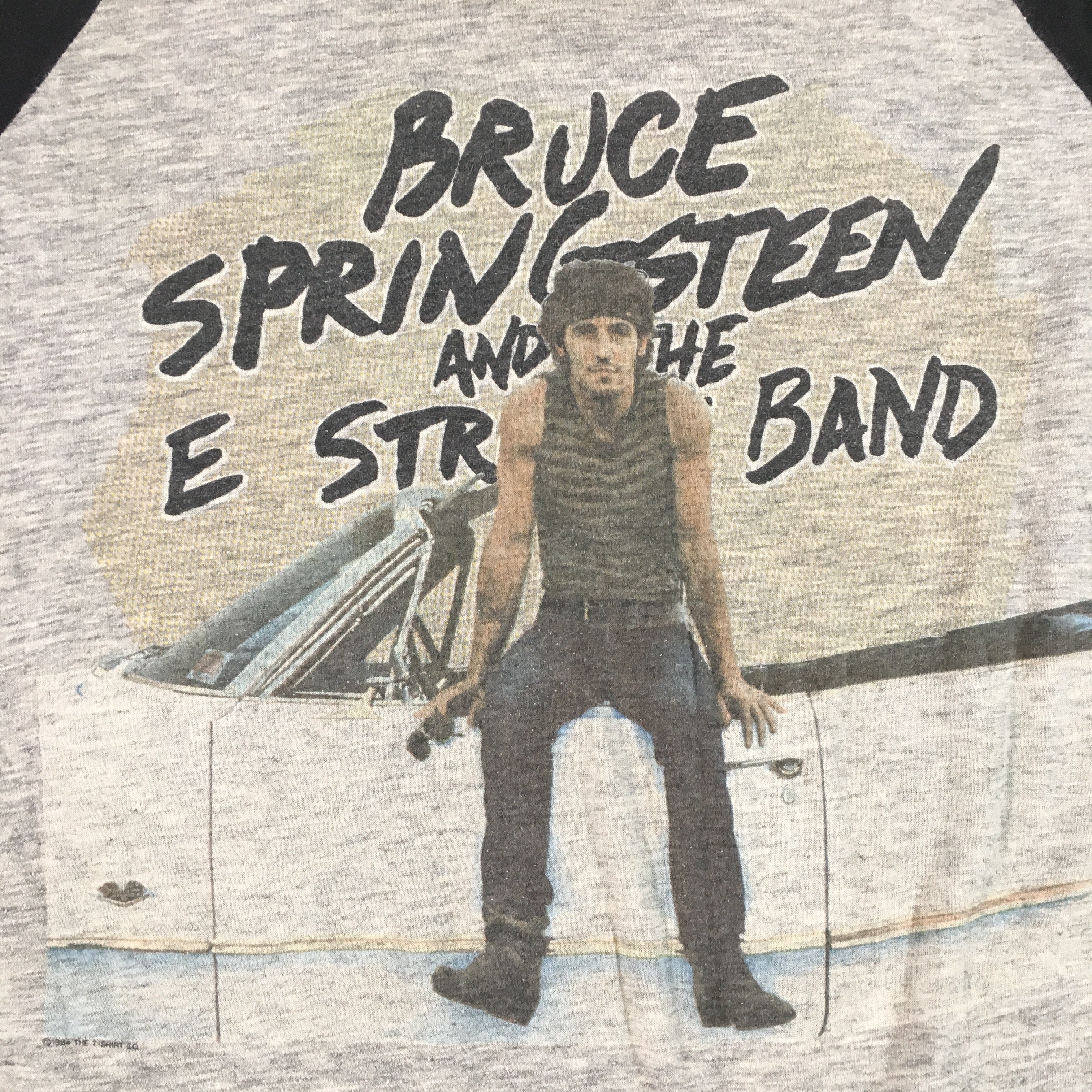 Vintage Bruce Springsteen & The E Street Band "Born In The USA" Raglan - Image 4