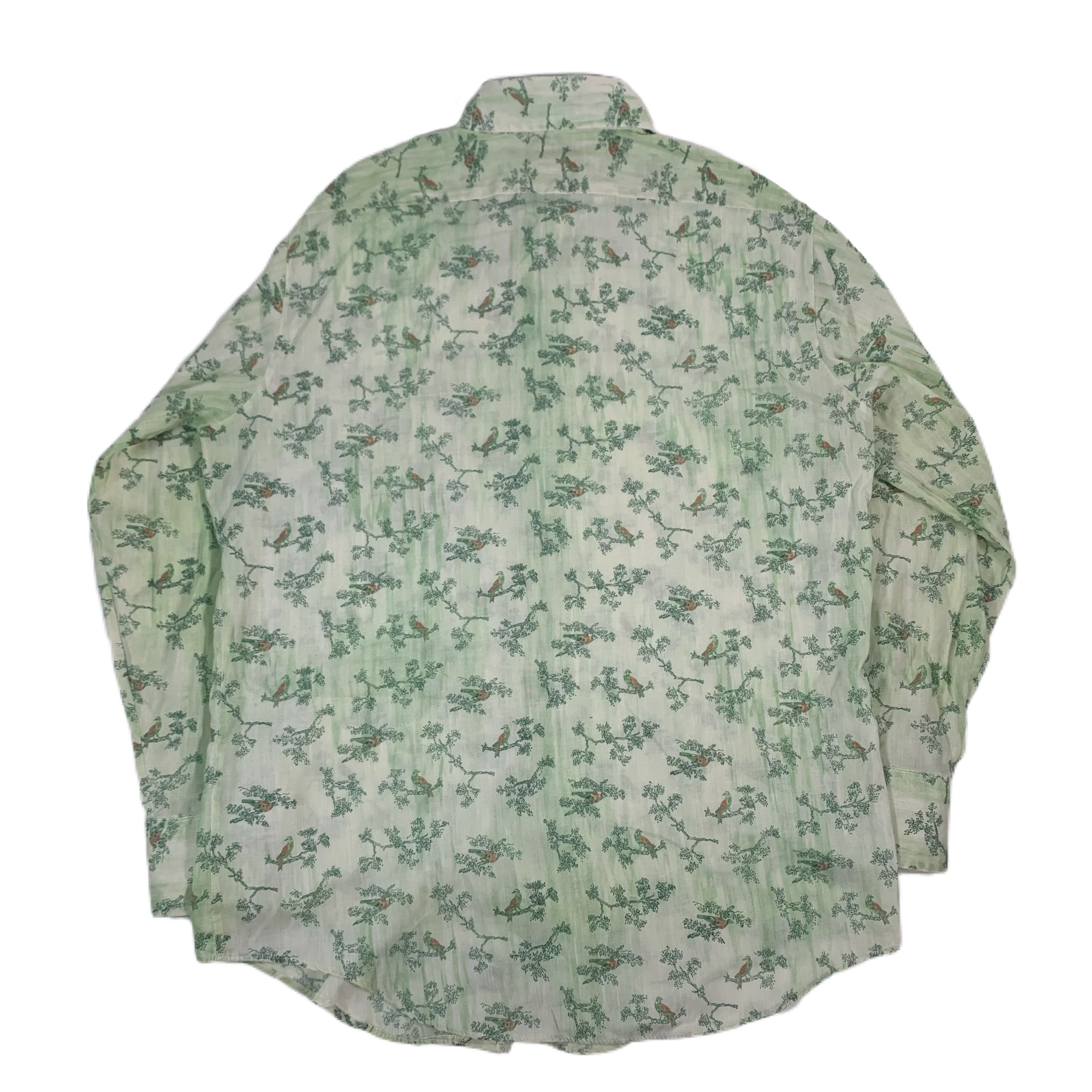 Vintage 70’s Canary “All Over Print” Button Up Shirt - Image 2