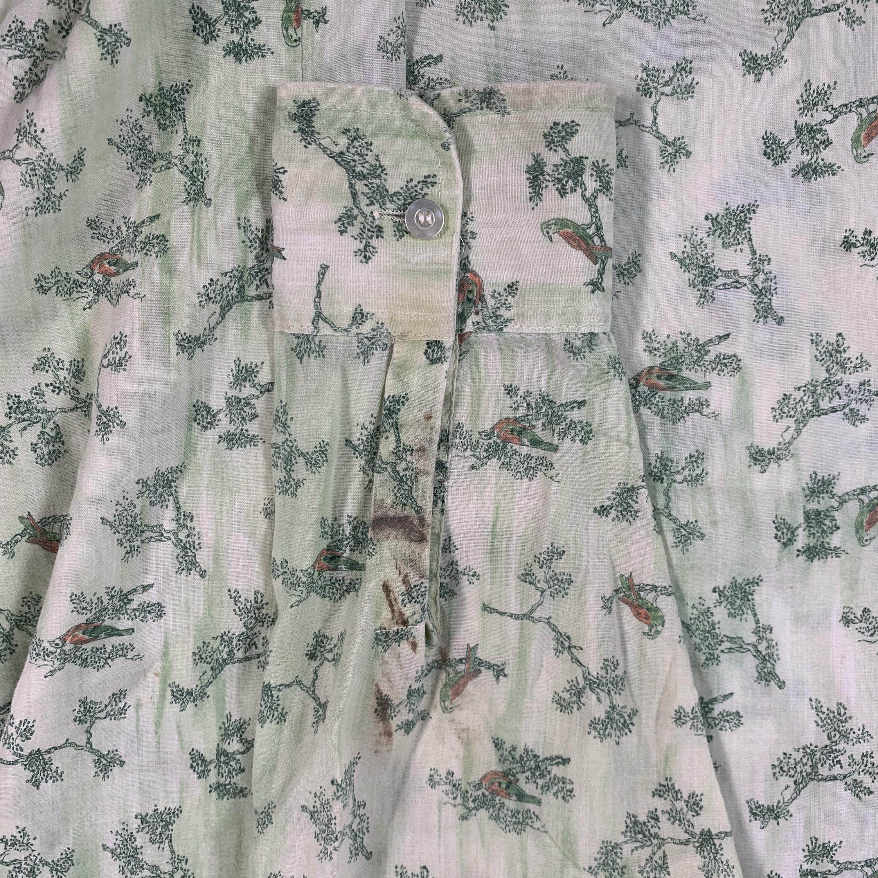 Vintage 70’s Canary “All Over Print” Button Up Shirt - Image 4