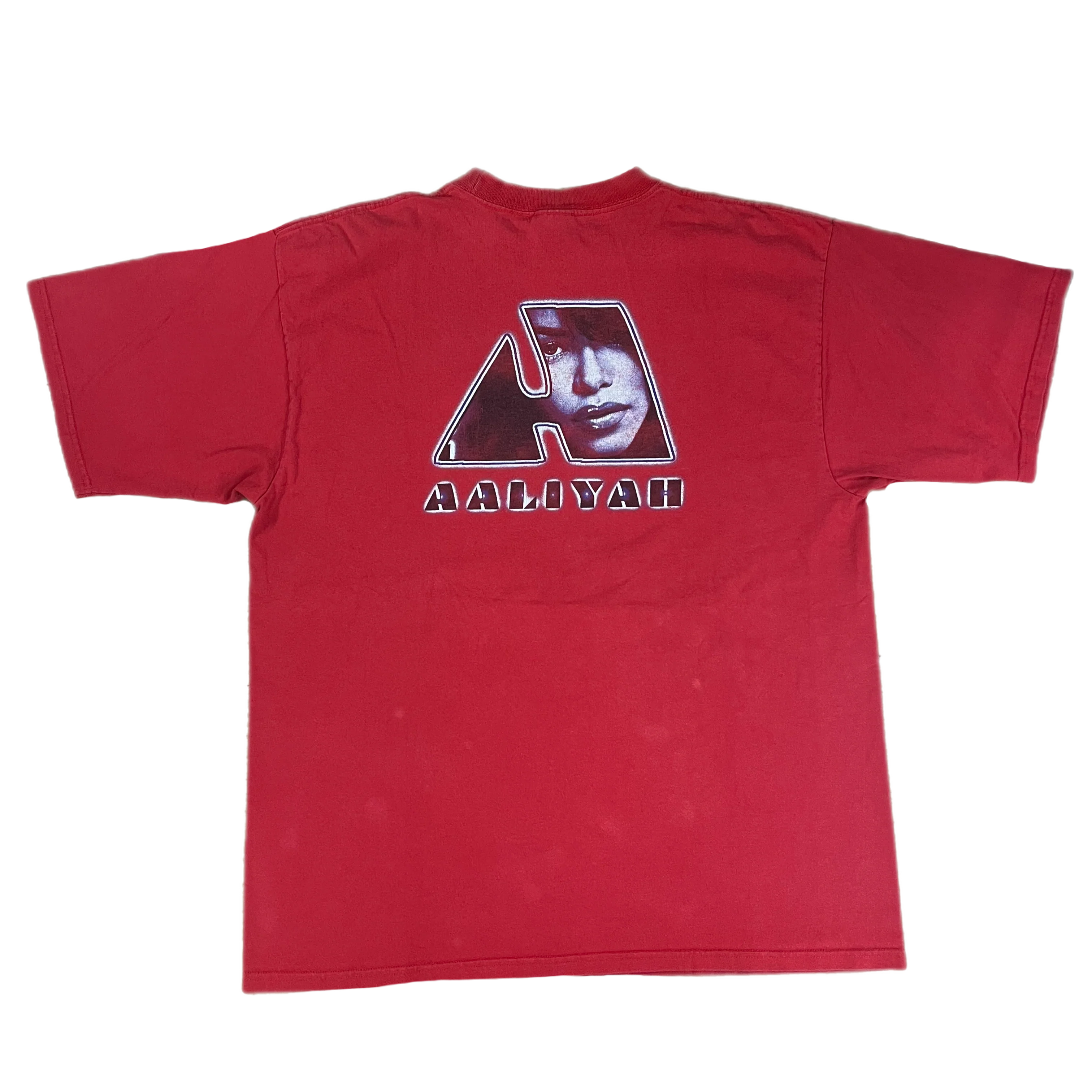 Vintage Aaliyah Haughton "Memorial" T-Shirt - Image 2