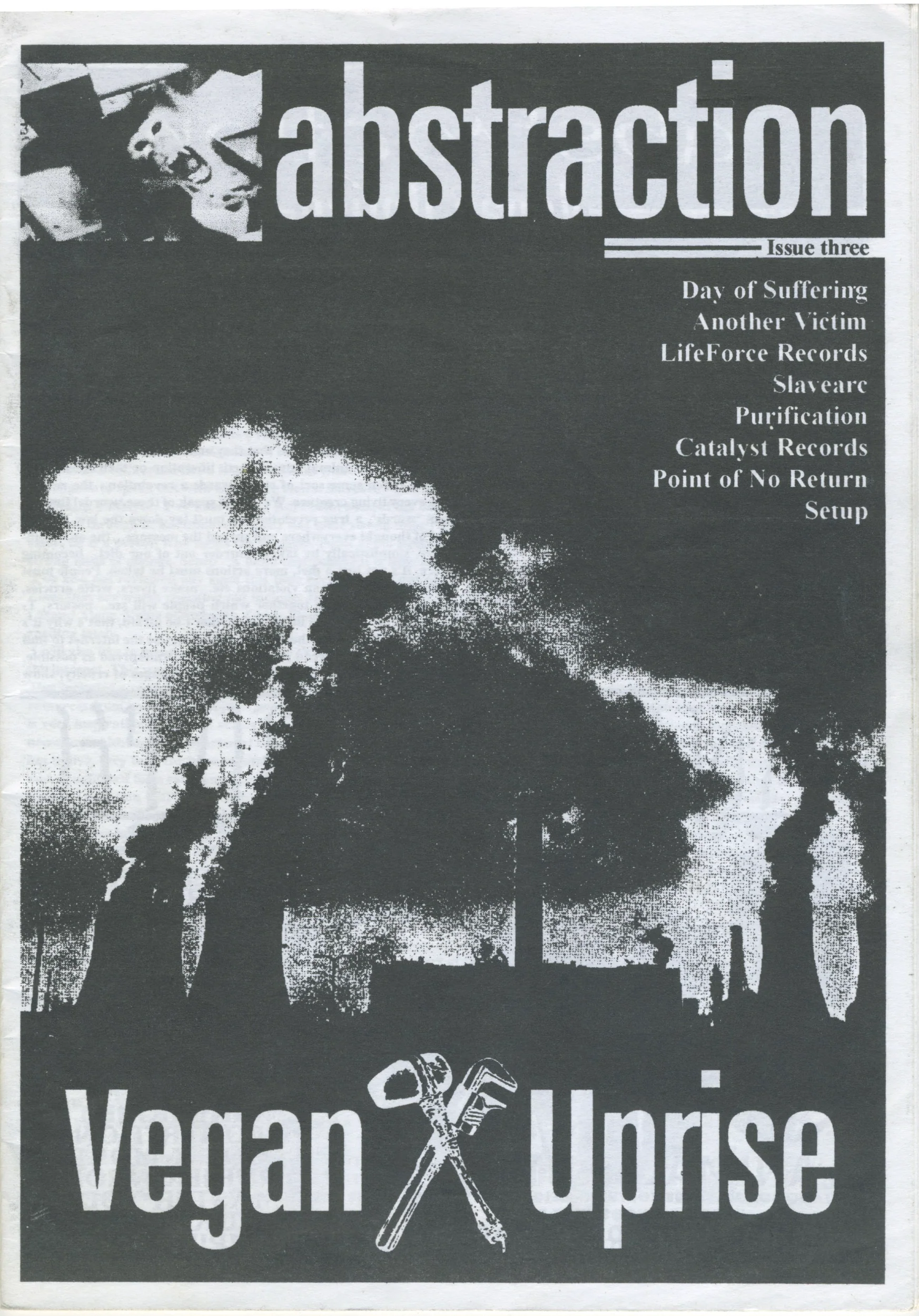 Vintage Abstraction Issue #3 "UK Hardline" Fanzine