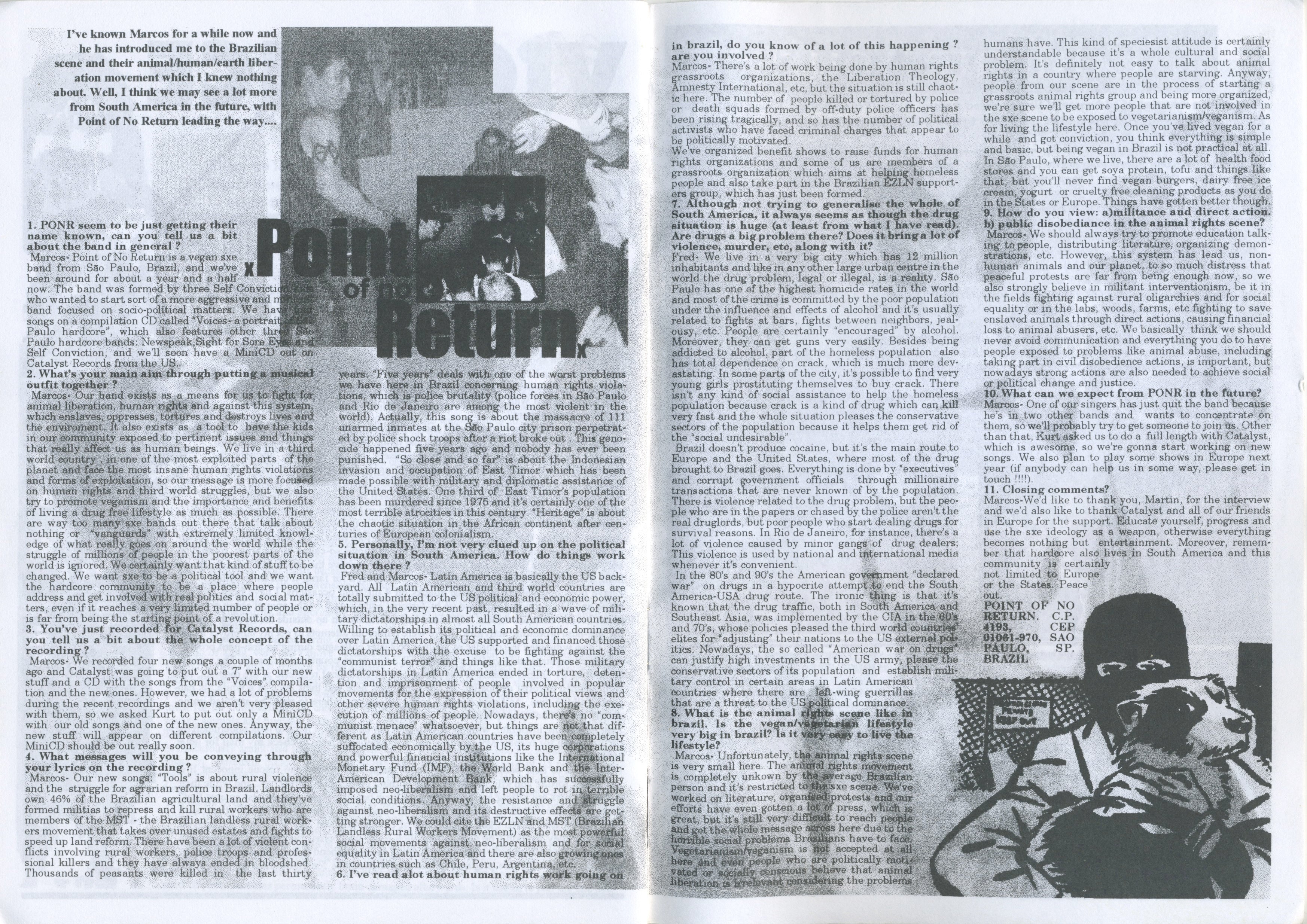 Vintage Abstraction Issue #3 "UK Hardline" Fanzine - Image 3