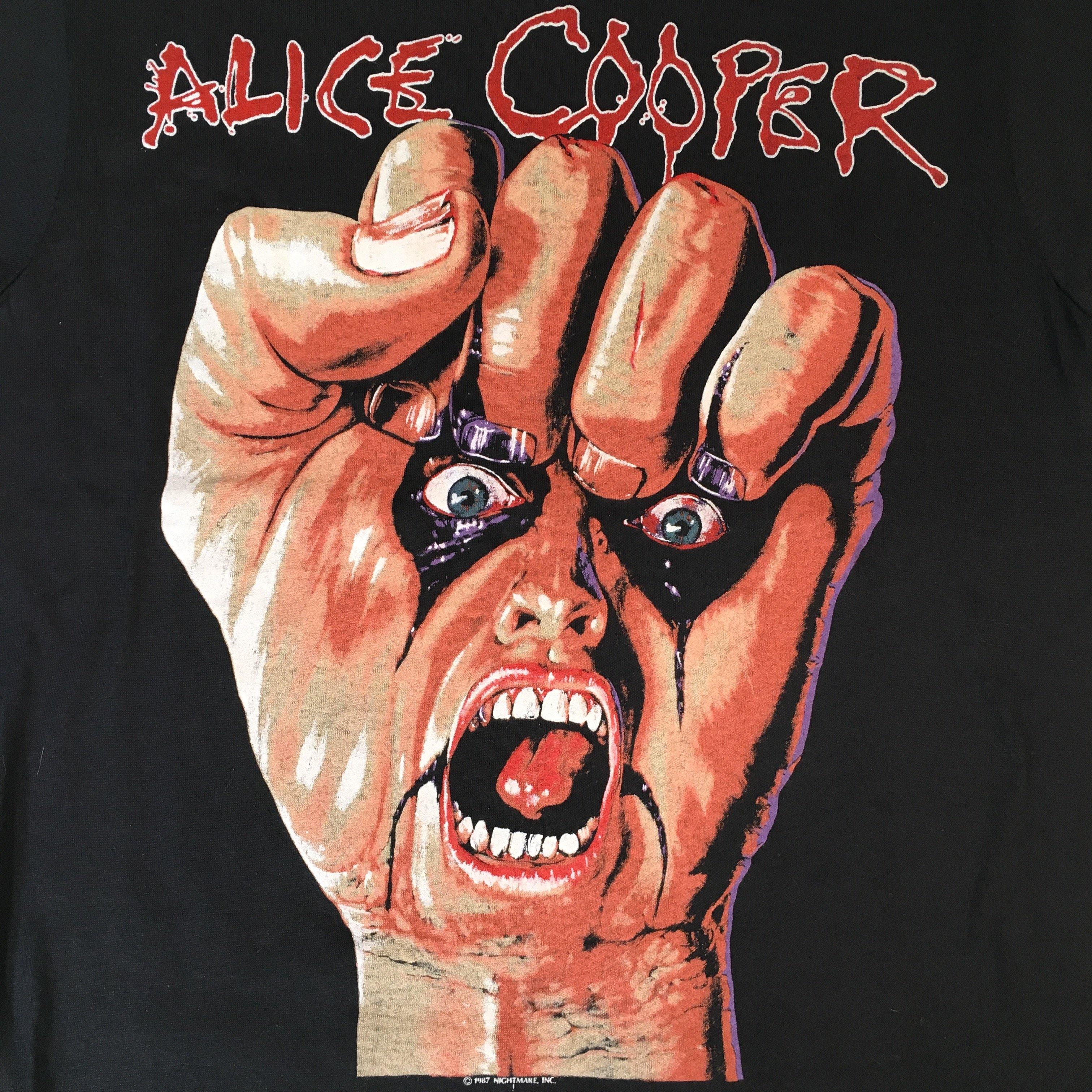 Vintage Alice Cooper "Raise Your Fist" T-Shirt - Image 2