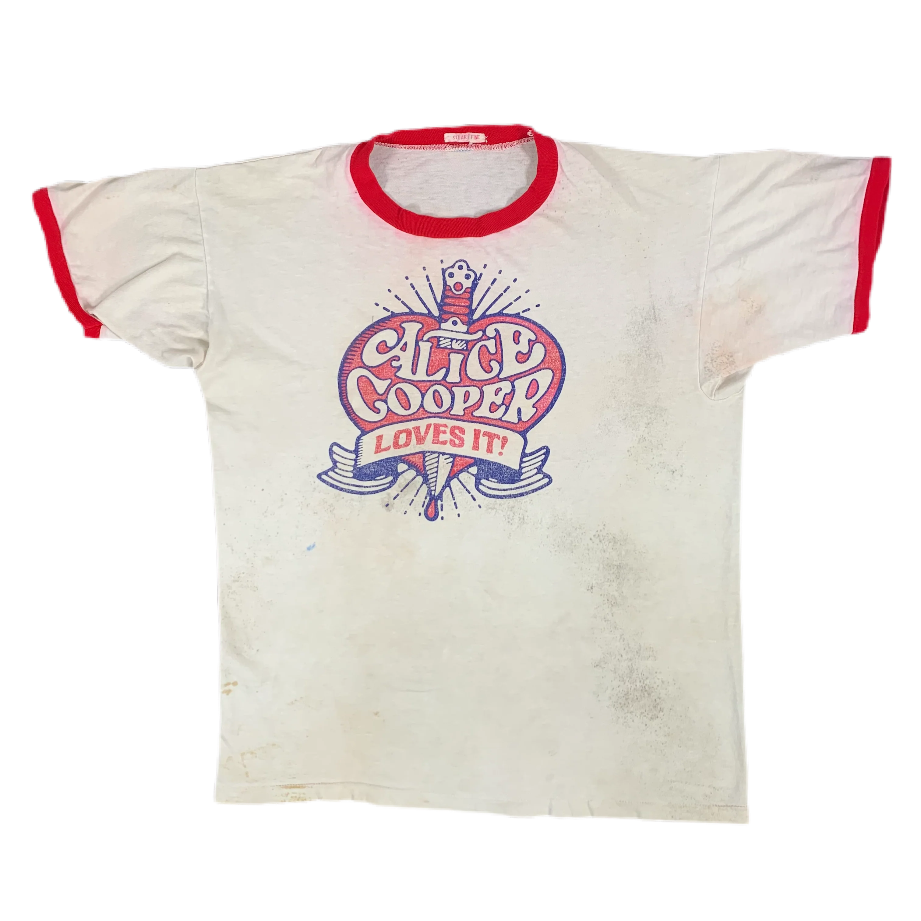 Vintage Alice Cooper "School's Out!" Ringer