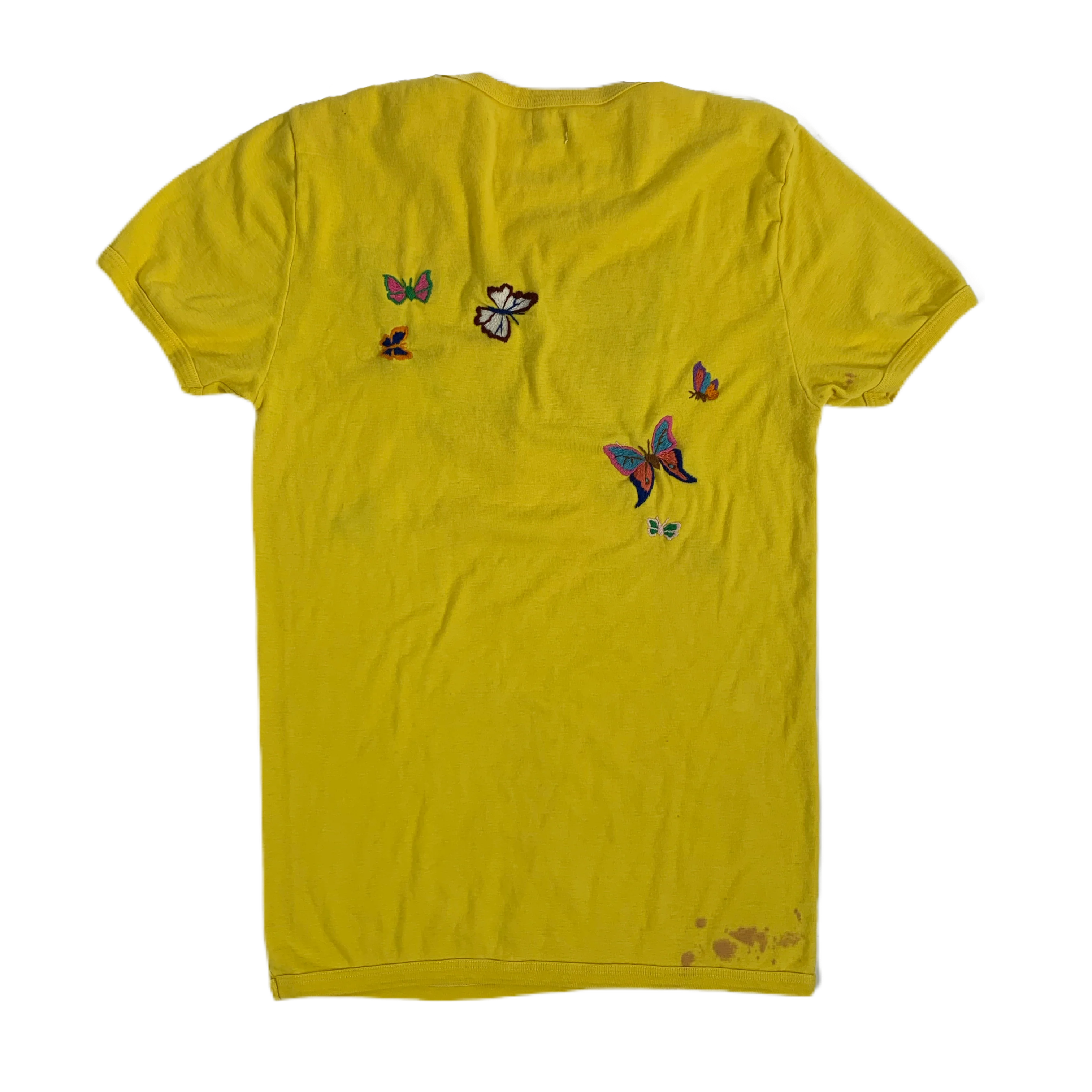 Vintage Amiral “Embroidered Butterfly” Shirt - Image 2