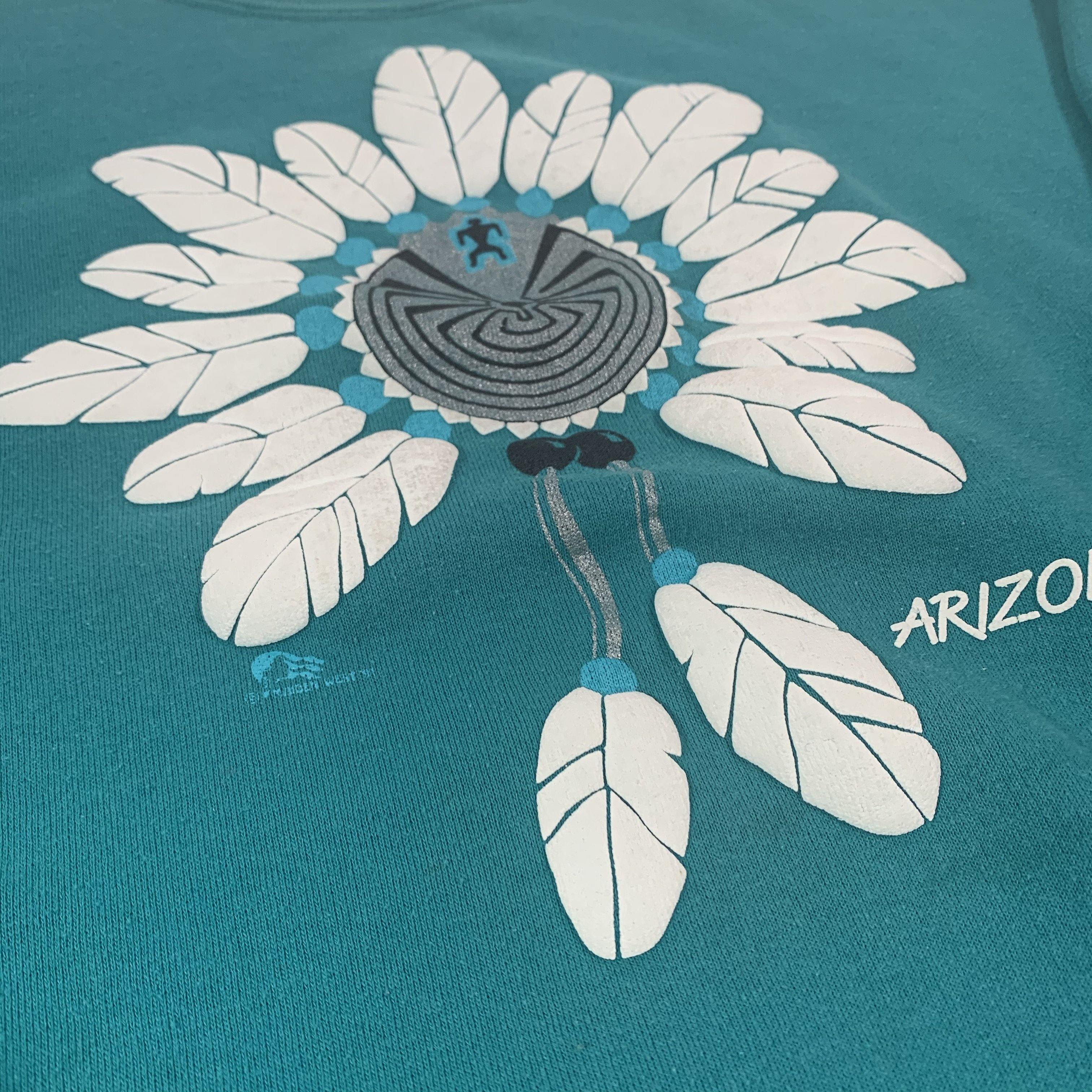 Vintage Arizona “Puffy Ink” Crewneck Sweatshirt - Image 2