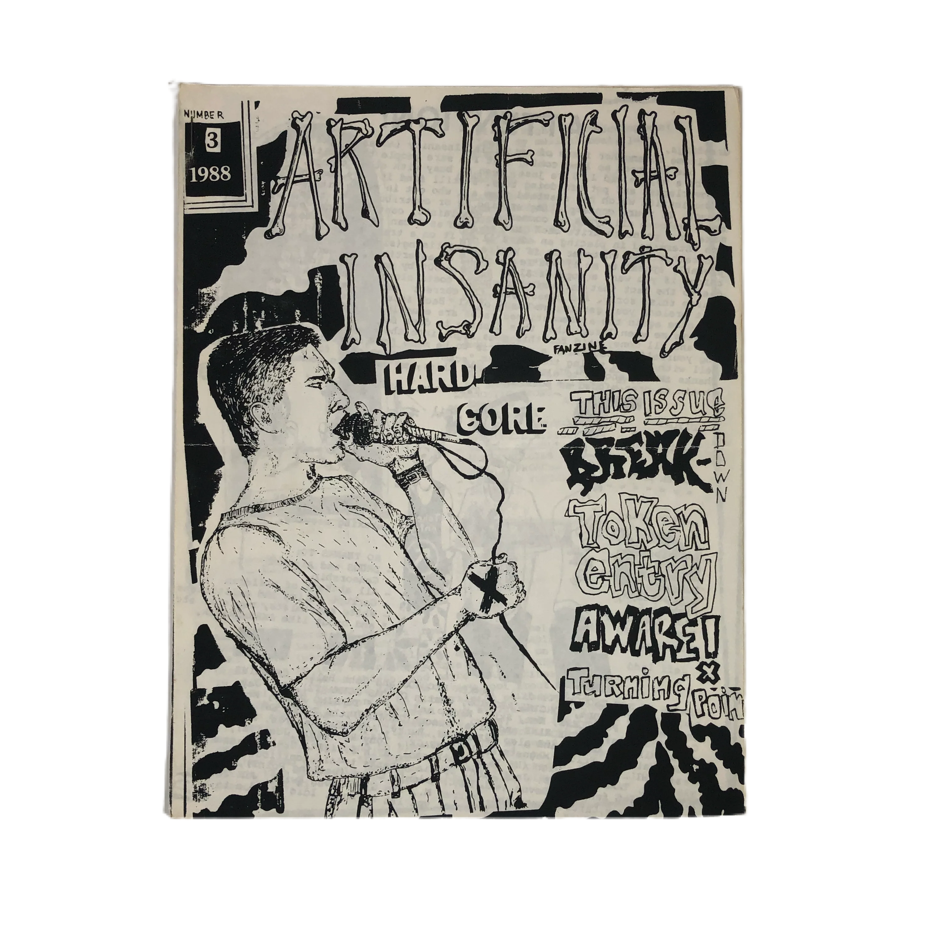 Vintage Artificial Insanity Fanzine "Issue 3"