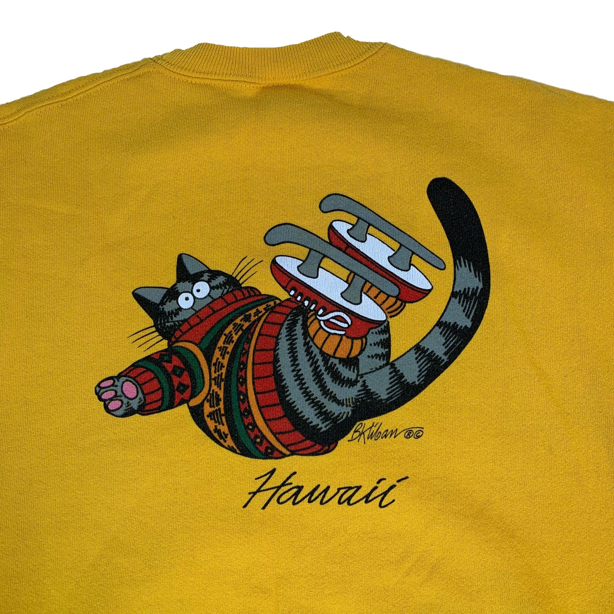 Vintage B. Kliban "Cat" Crewneck Sweatshirt - Image 5