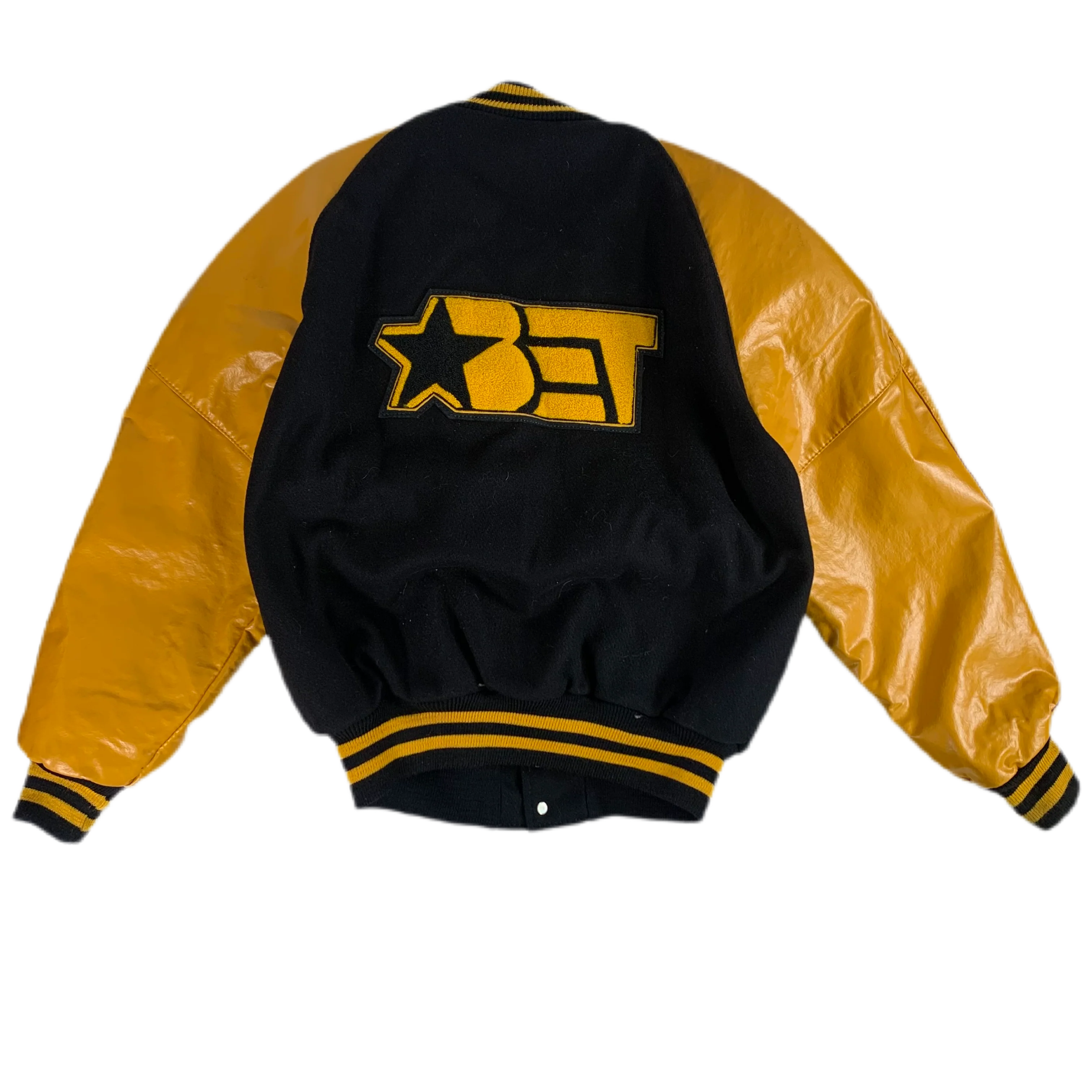 Vintage BET "10th Anniversary" Wool Varsity Jacket - Image 2