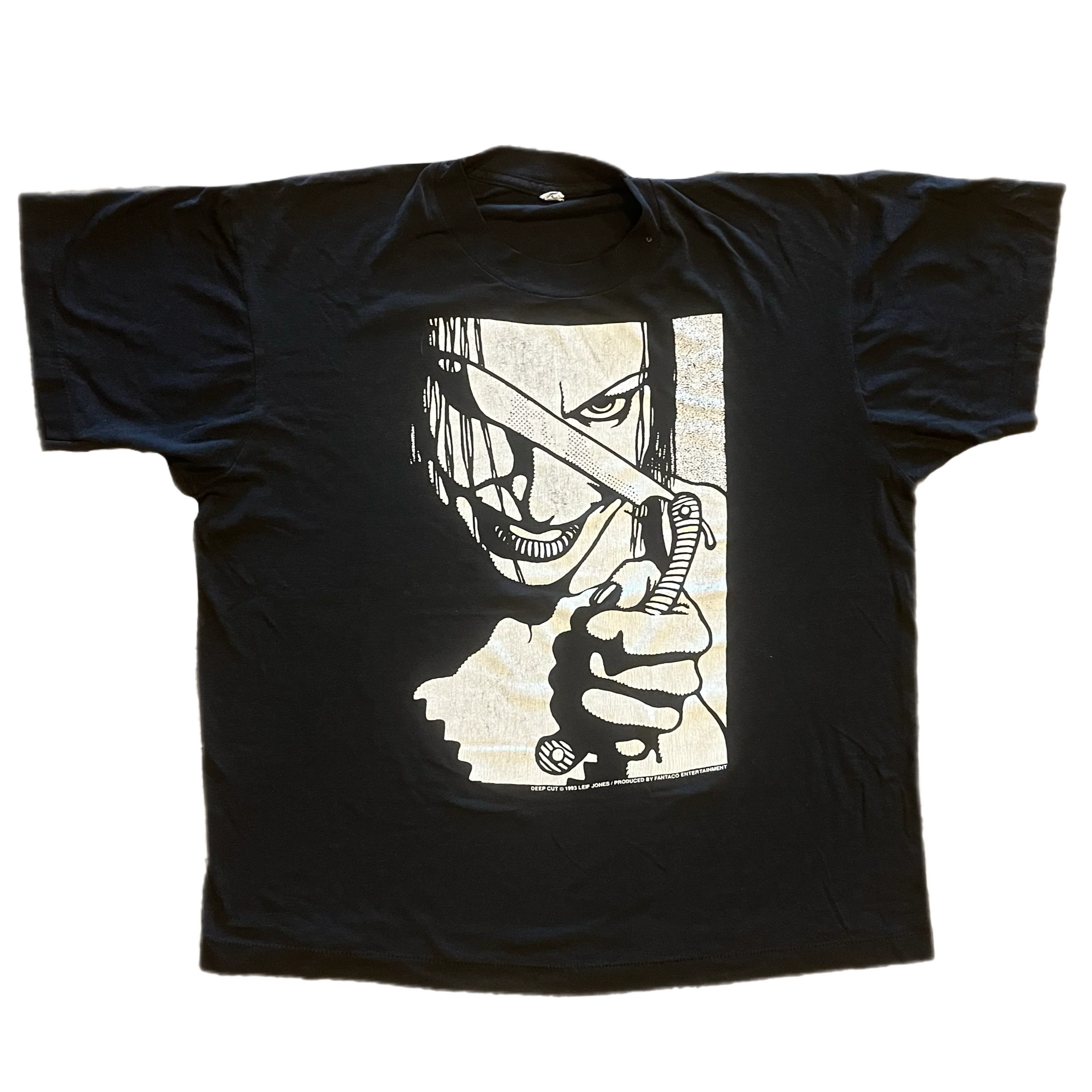 Vintage Blood And Kisses "Leif Jones" Fantaco '93 T-Shirt