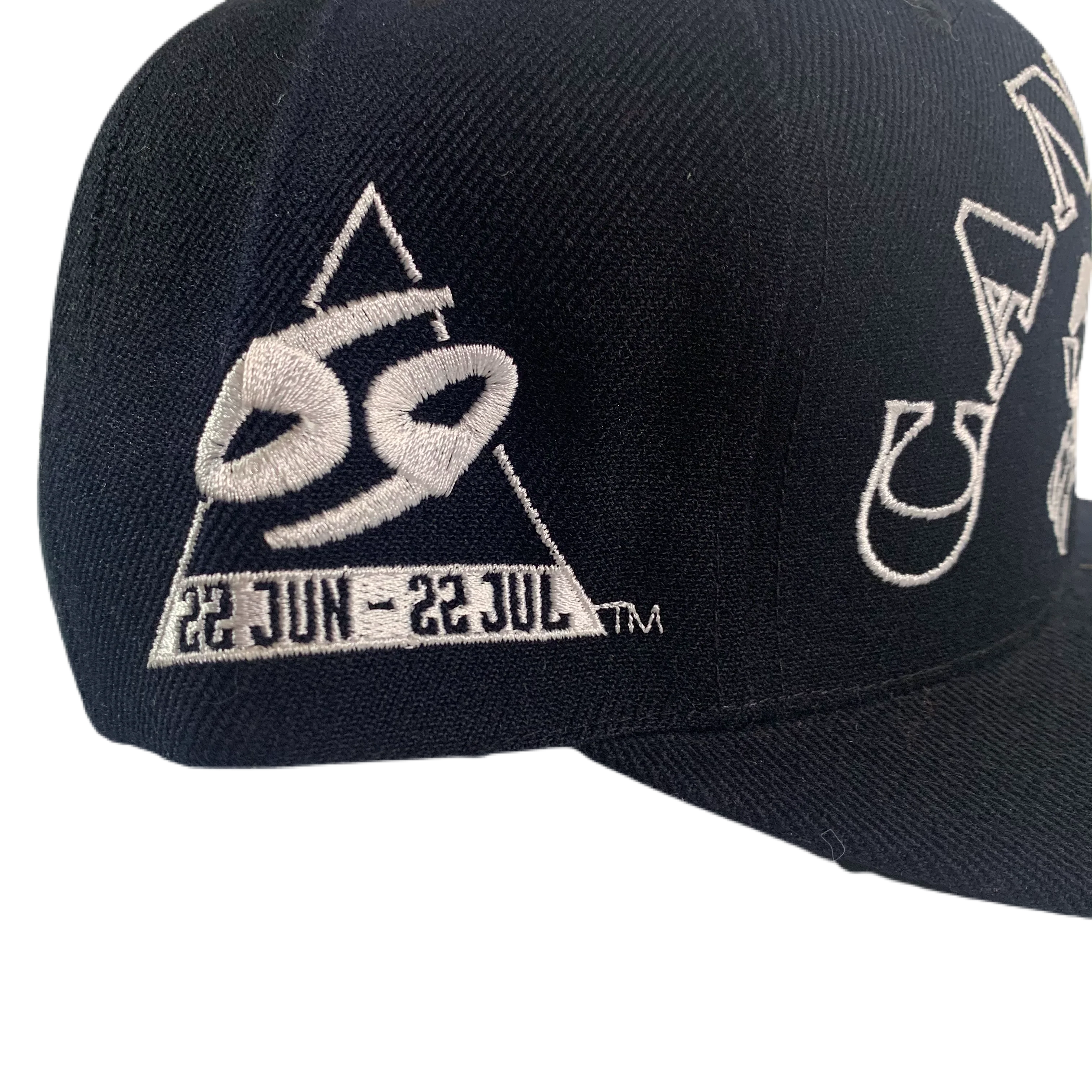 Vintage Cancer Sign "69" Snapback Hat - Image 3