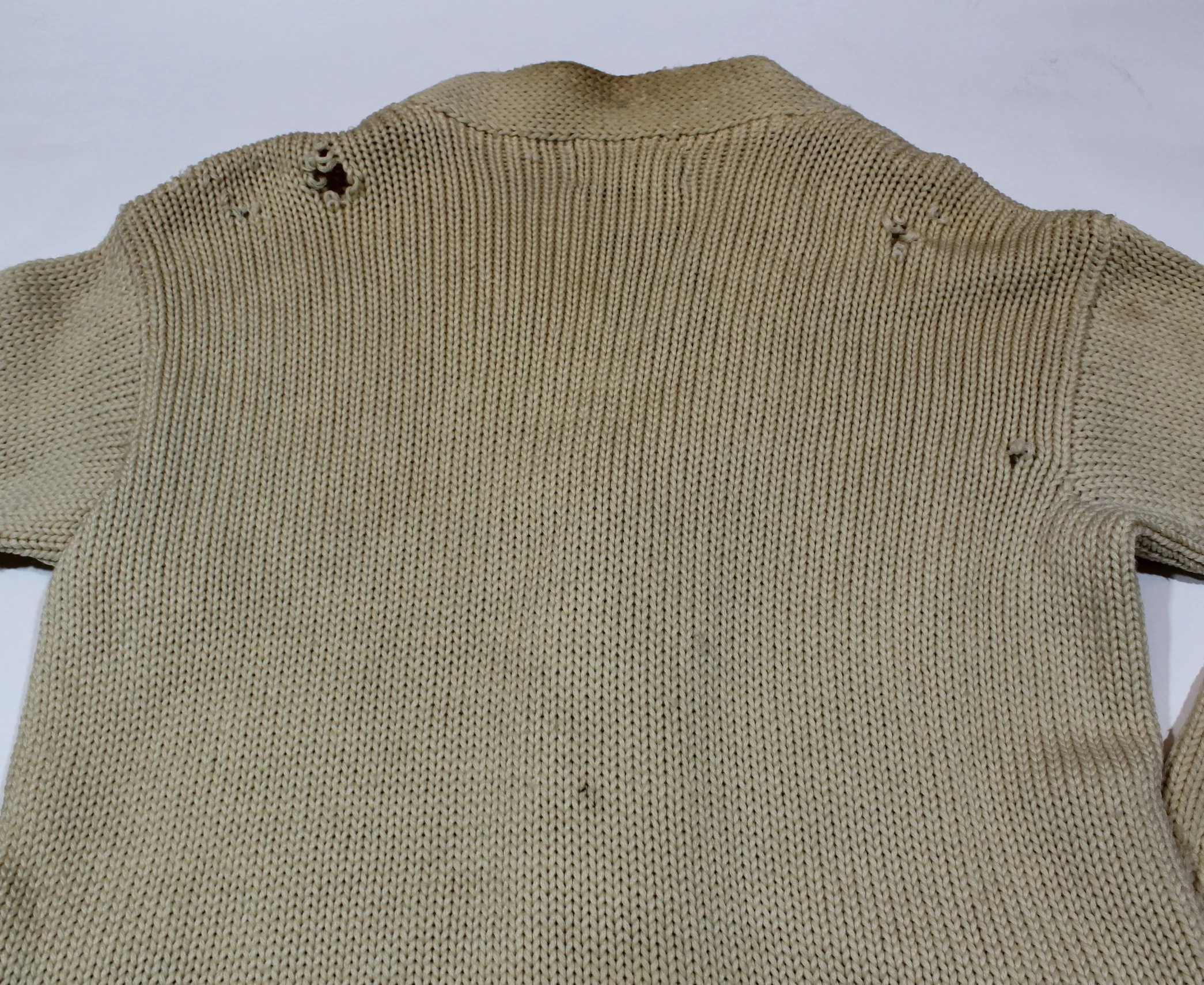 Vintage Cardigan "E L" Letterman Sweater - Image 5