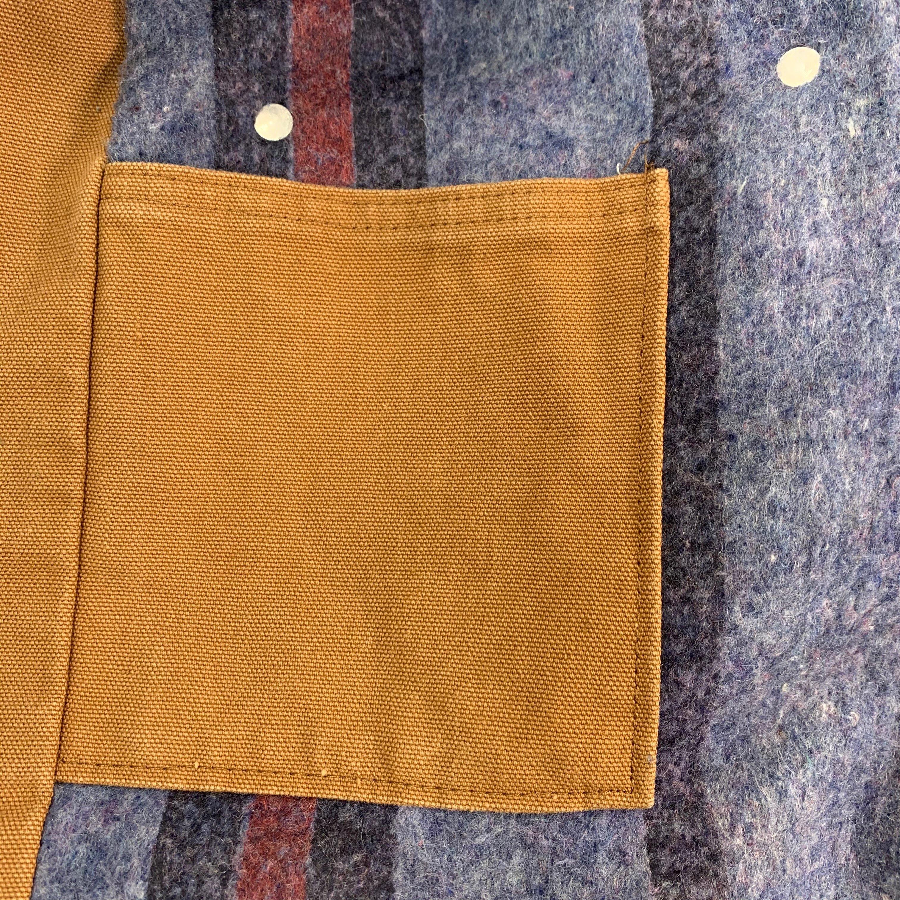 Vintage Carhartt "Blanket Lined" Canvas Chore Jacket - Image 6