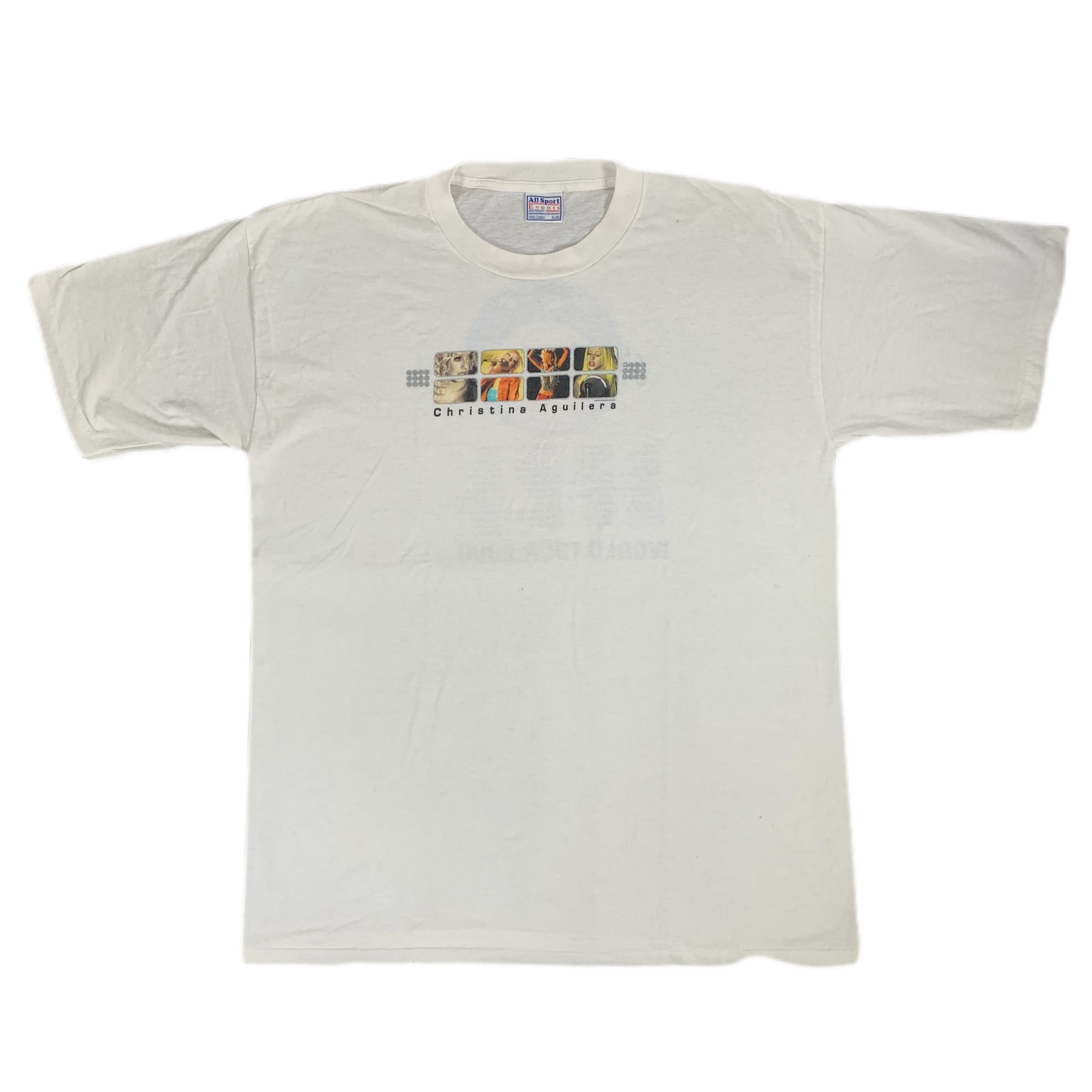 Vintage Christina Aguilera "Sears & Levi's" World Tour T-Shirt
