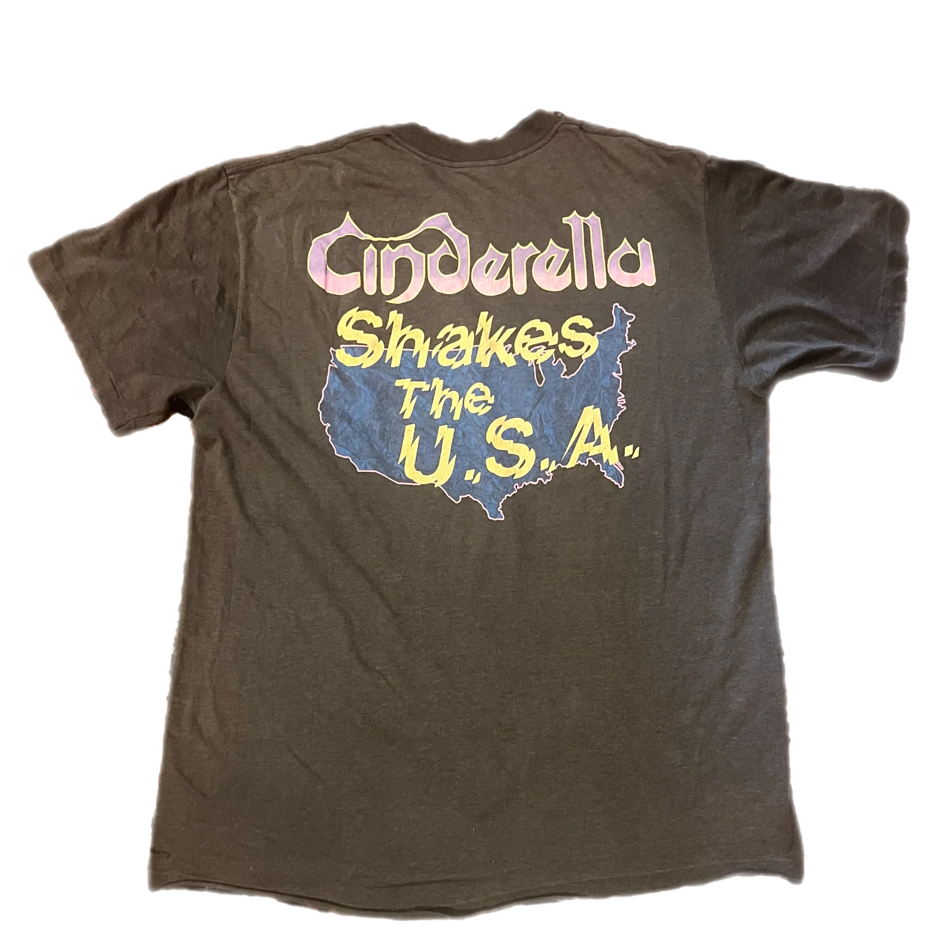 Vintage Cinderella "Shakes The U.S.A." T-Shirt - Image 2