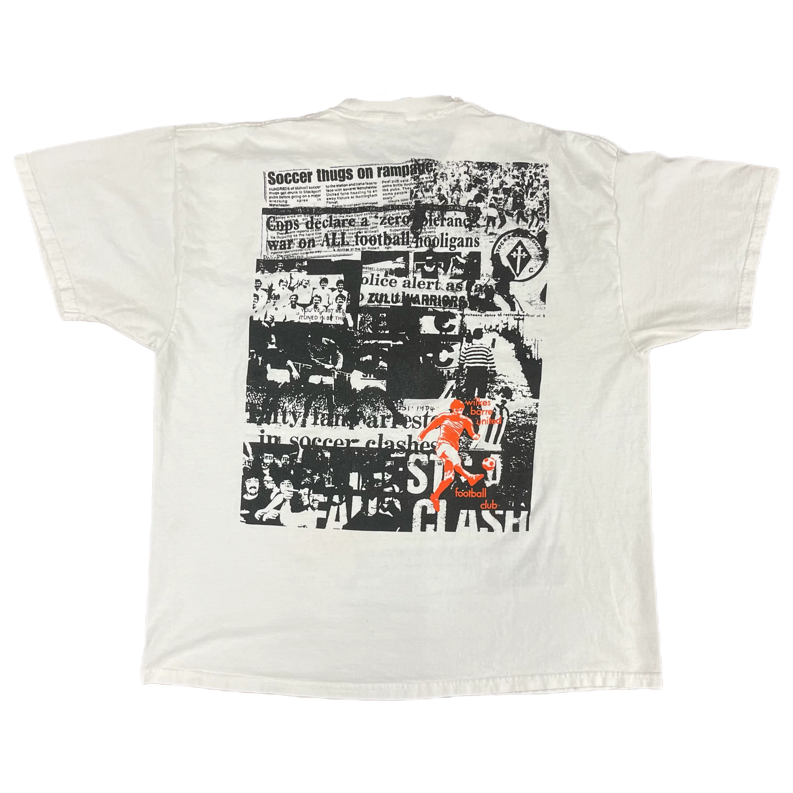 Vintage Cold World "Wilkes-Barre United" Lockin' Out Shirt - Image 2