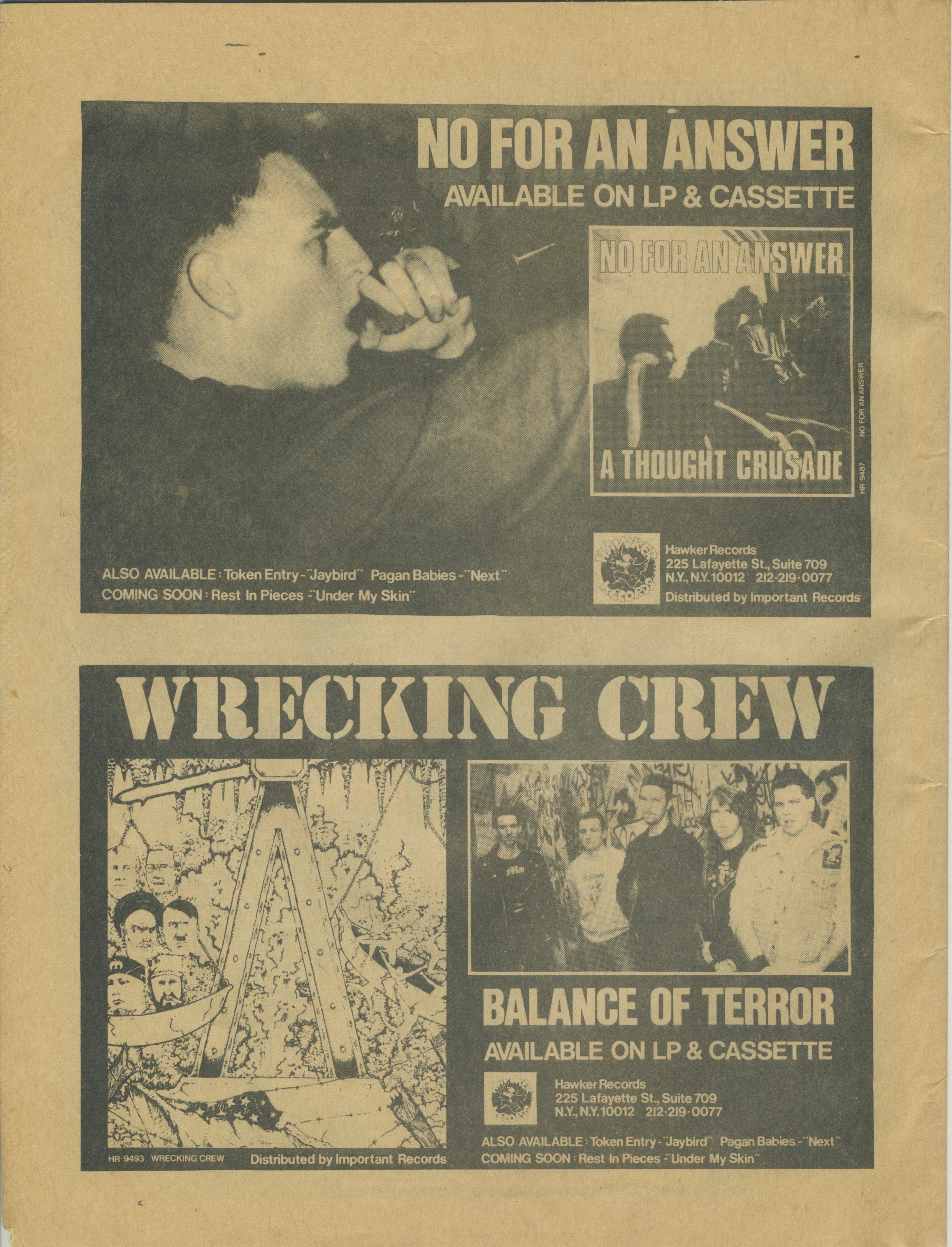 Vintage Common Sense Fanzine Issue #1 - Image 2