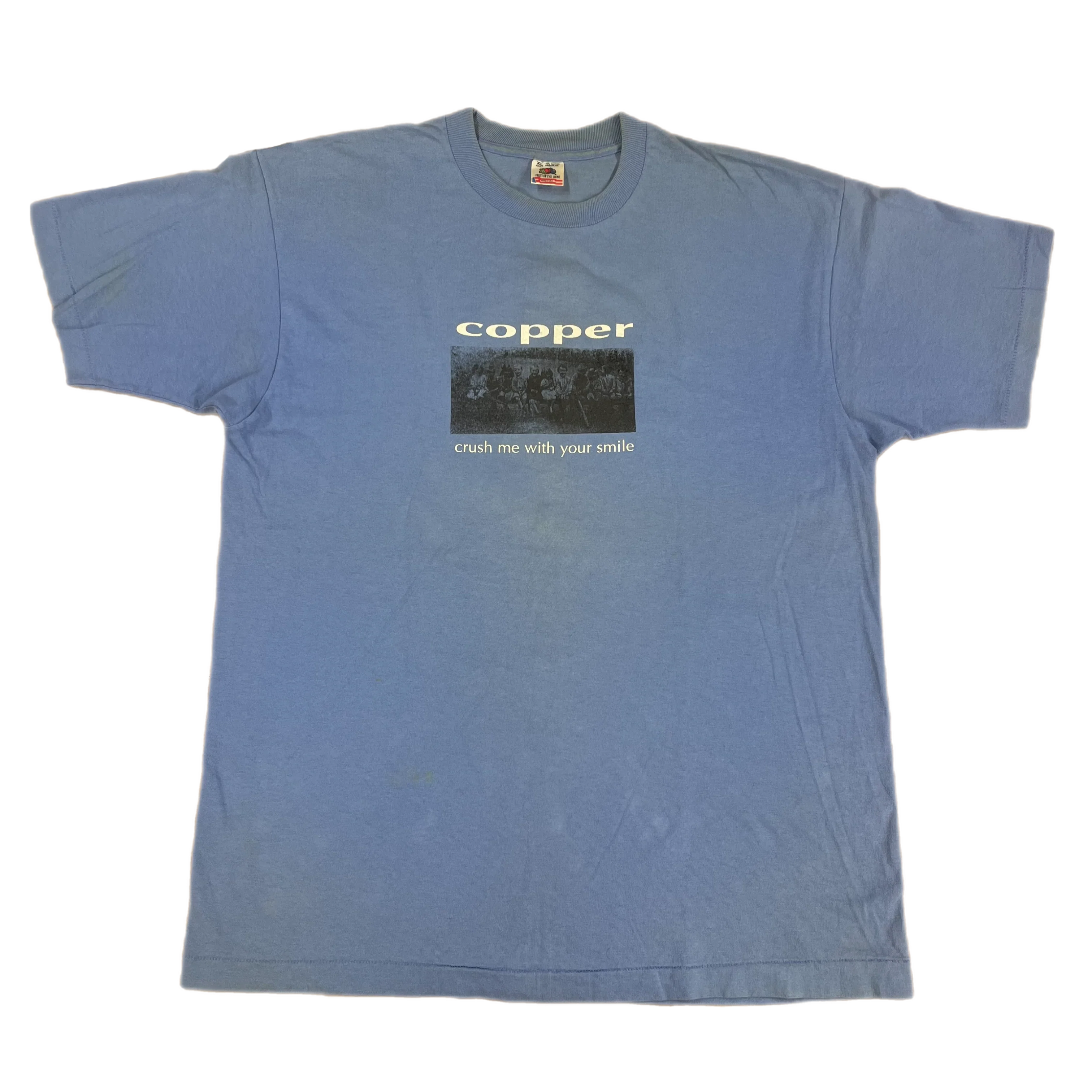 Vintage Copper "Crush Me With Your Smile" Equal Vision Records T-Shirt