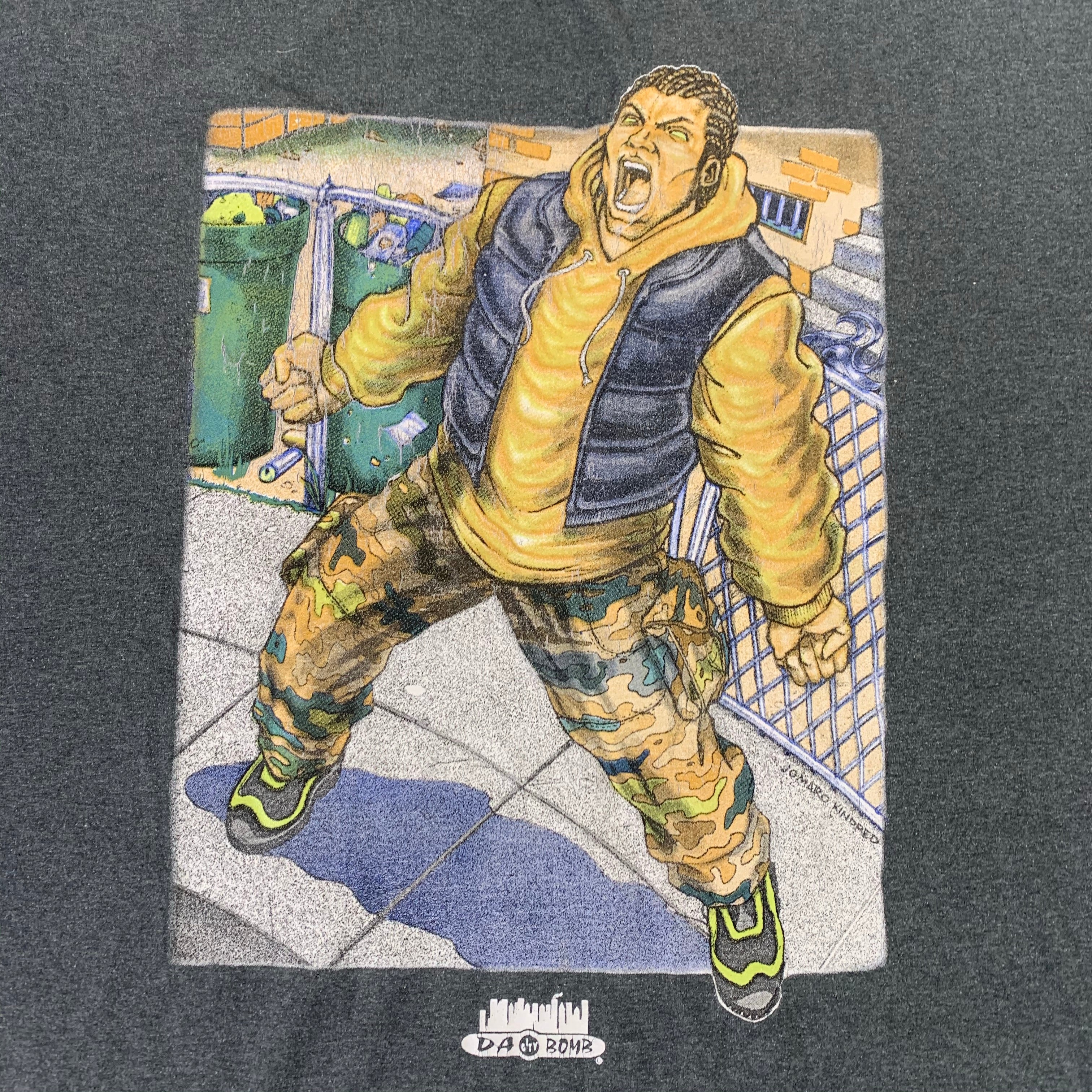 Vintage Jomaro Kindred "Da Bomb" T-Shirt - Image 2