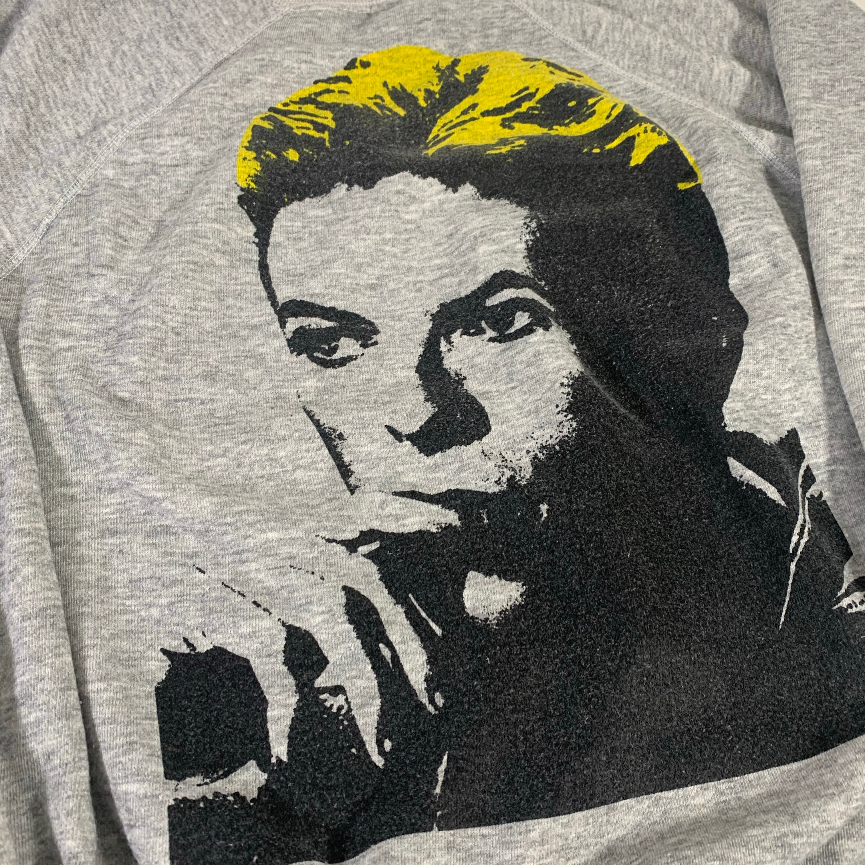 Vintage David Bowie "Portrait" Raglan Sweatshirt - Image 2