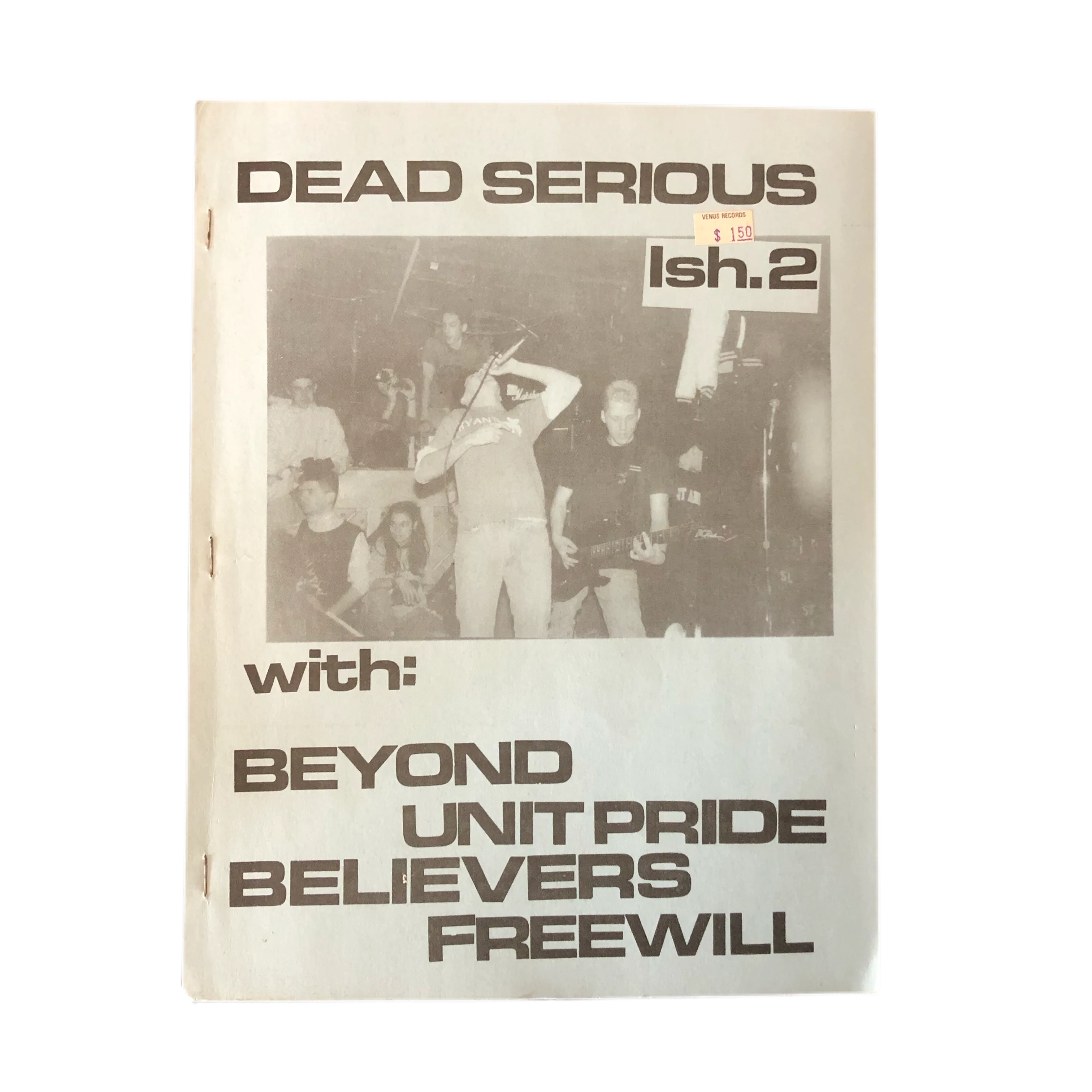 Vintage Dead Serious Fanzine "Issue 2"