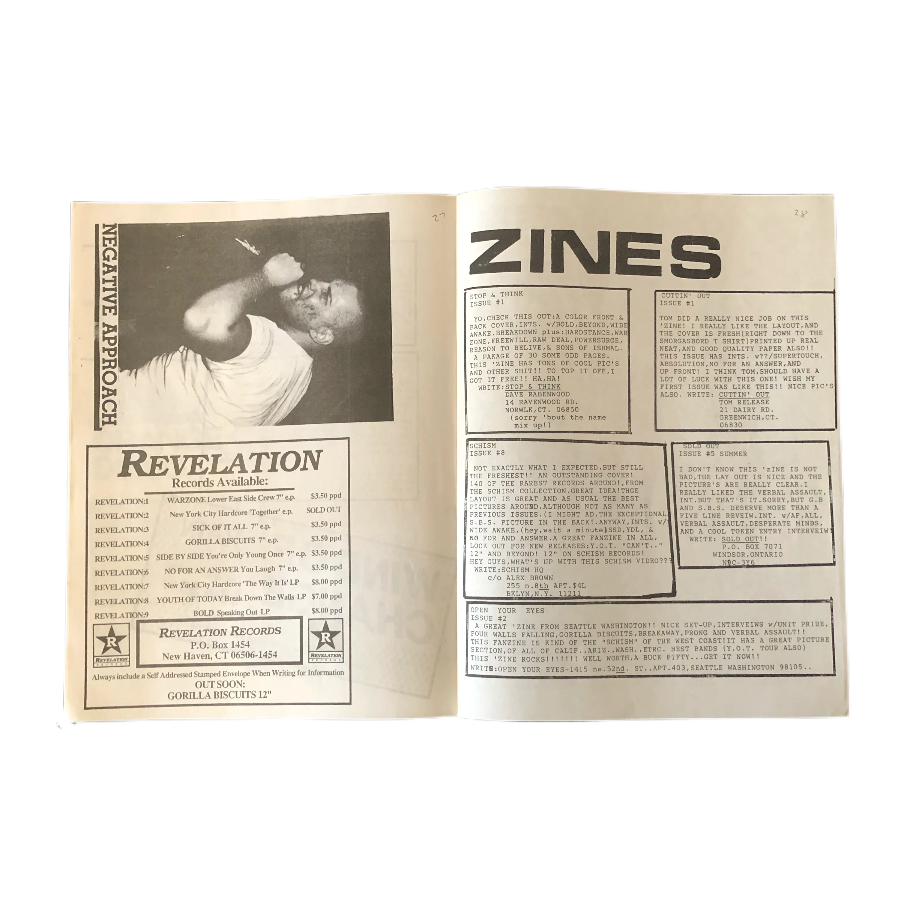 Vintage Dead Serious Fanzine "Issue 2" - Image 5