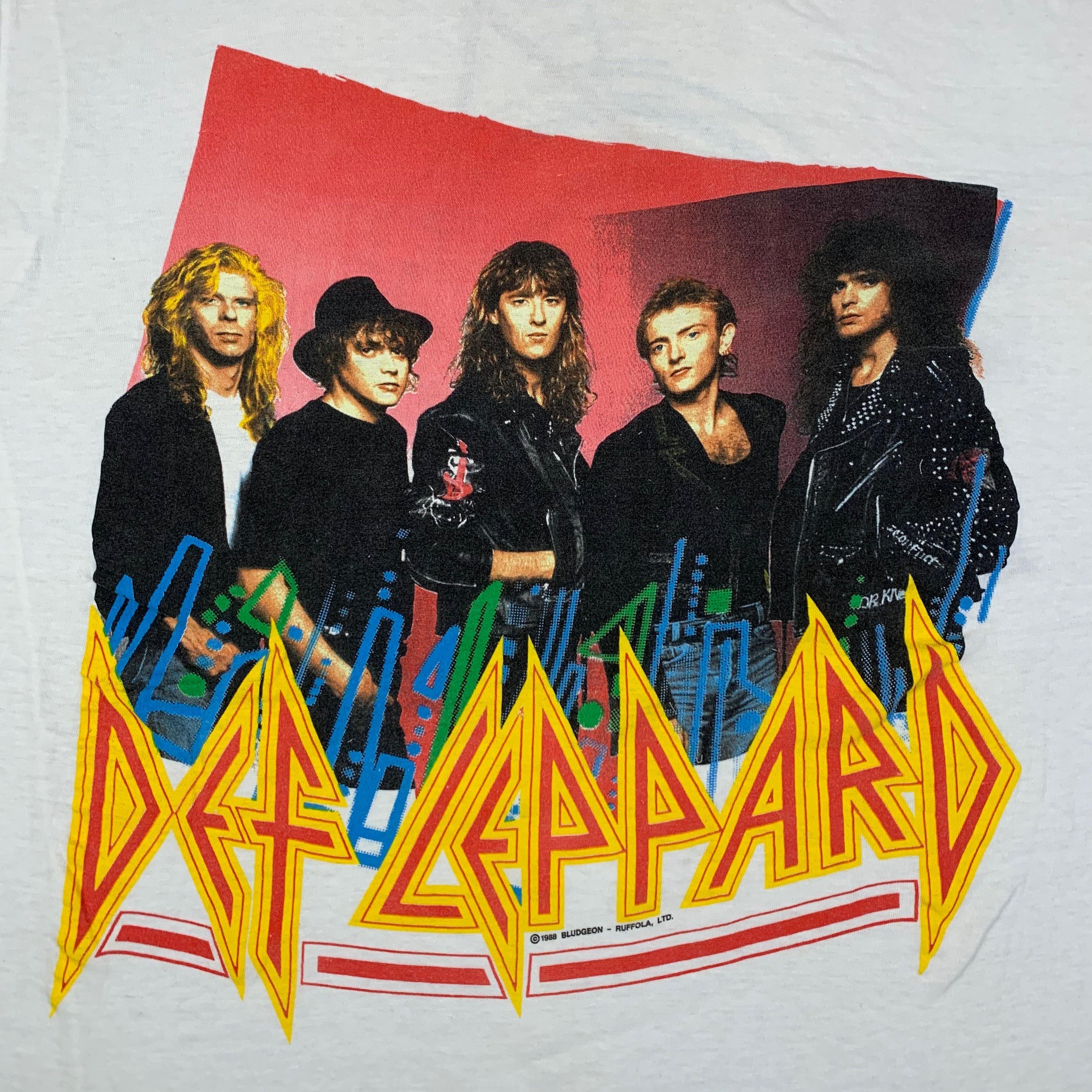 Vintage Def Leppard "Hysteria" T-Shirt - Image 2