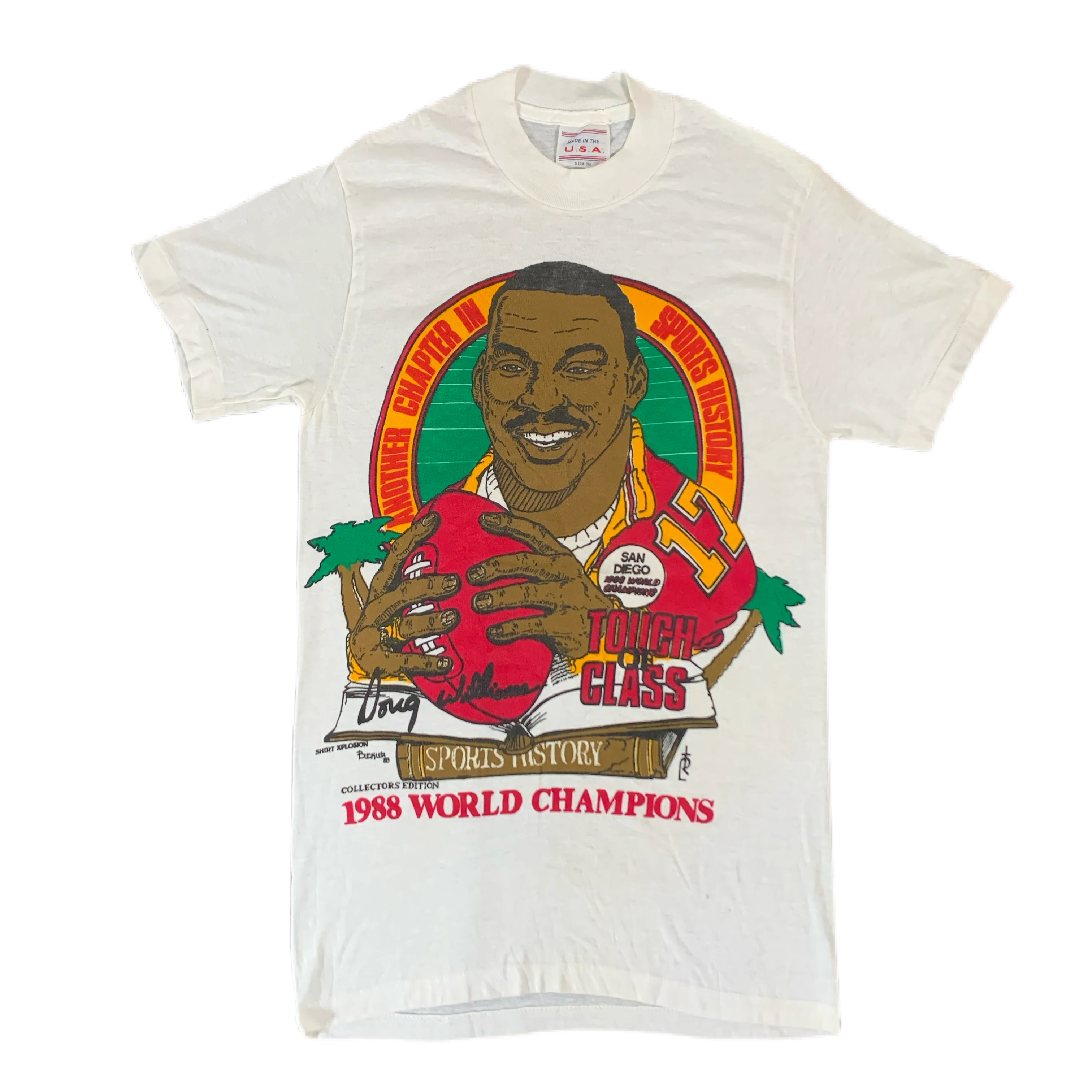 Vintage Doug Williams “Touch Of Class” T-Shirt