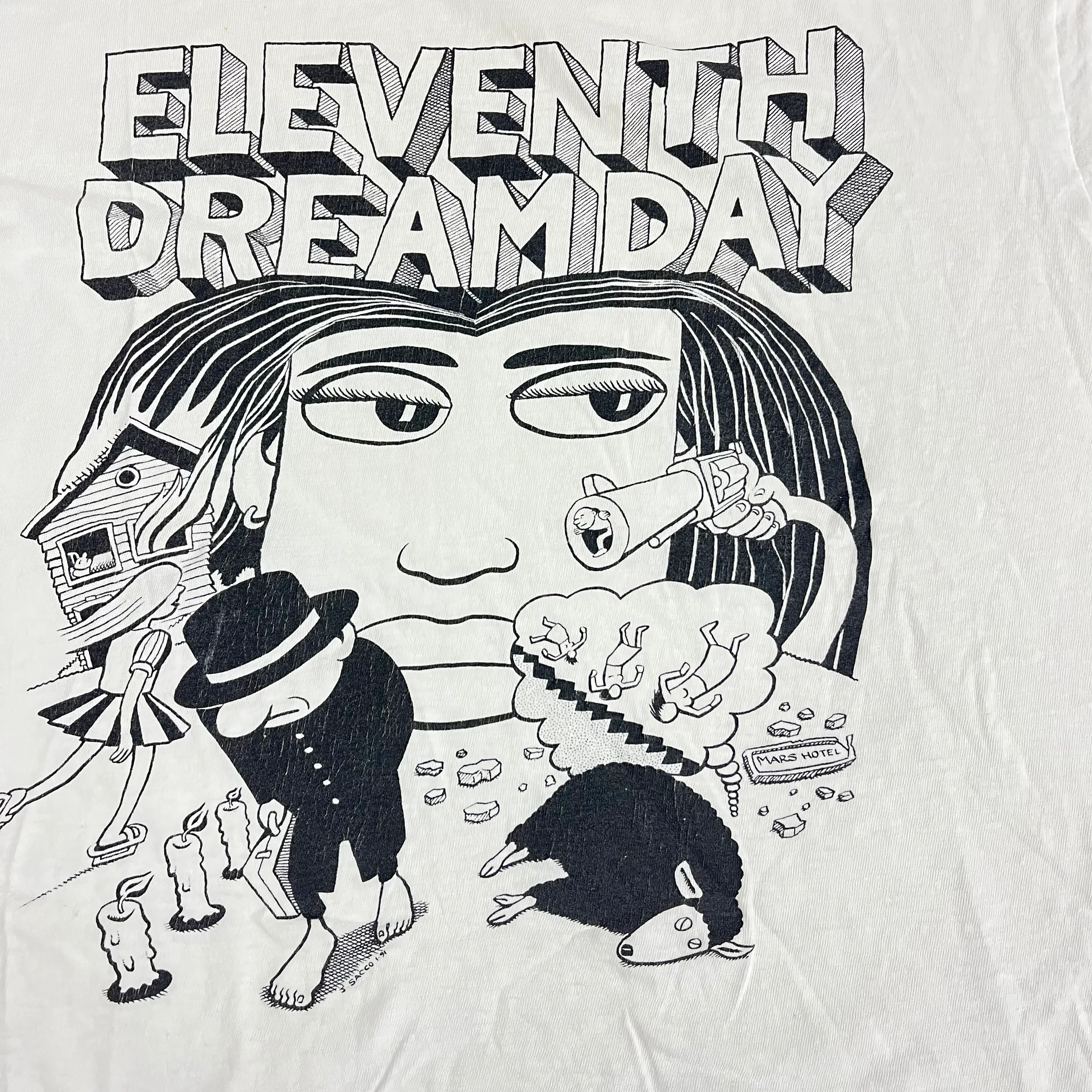Vintage Eleventh Dream Day "Joe Sacco" T-Shirt - Image 2
