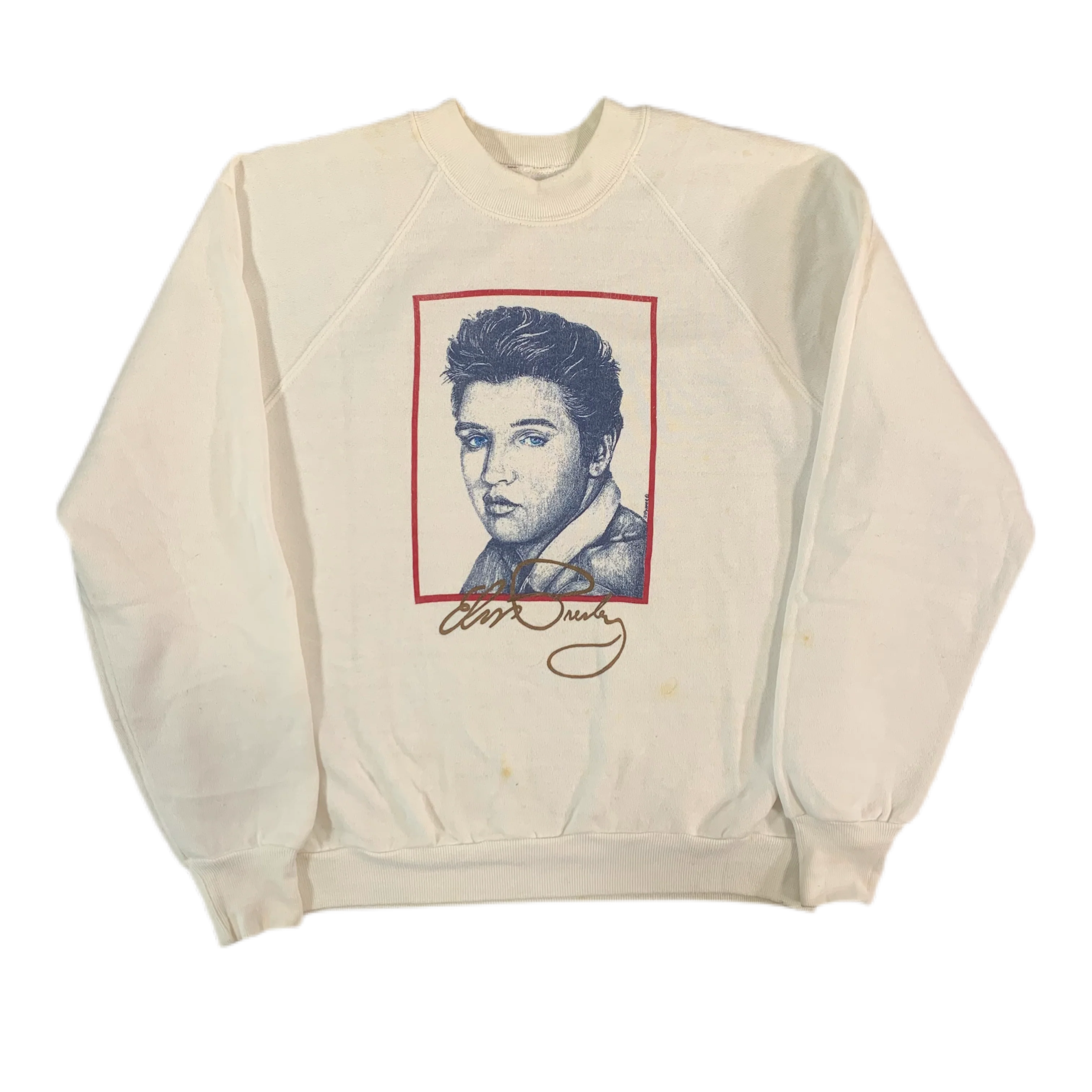 Vintage Elvis "Portrait" Raglan Sweatshirt