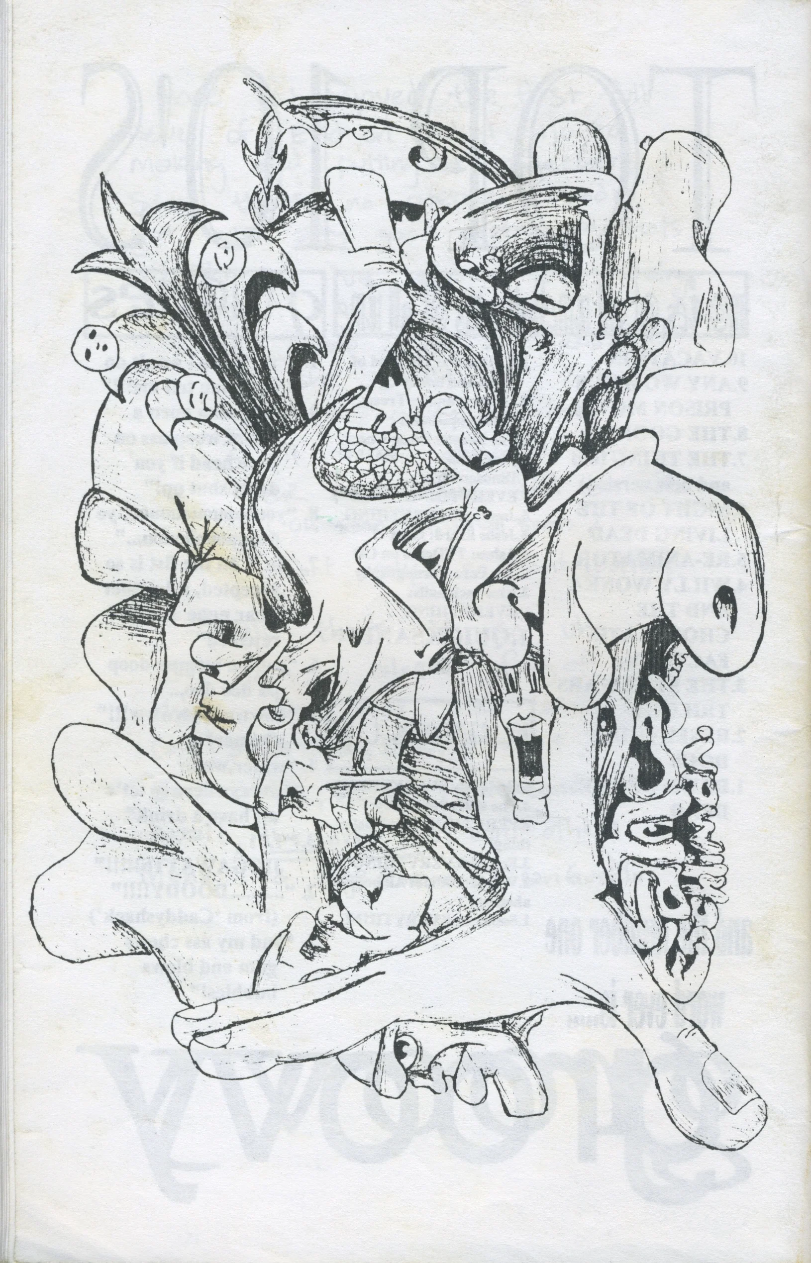 Vintage End On End "Straight Edge" Skate Fanzine Issue #1 - Image 2