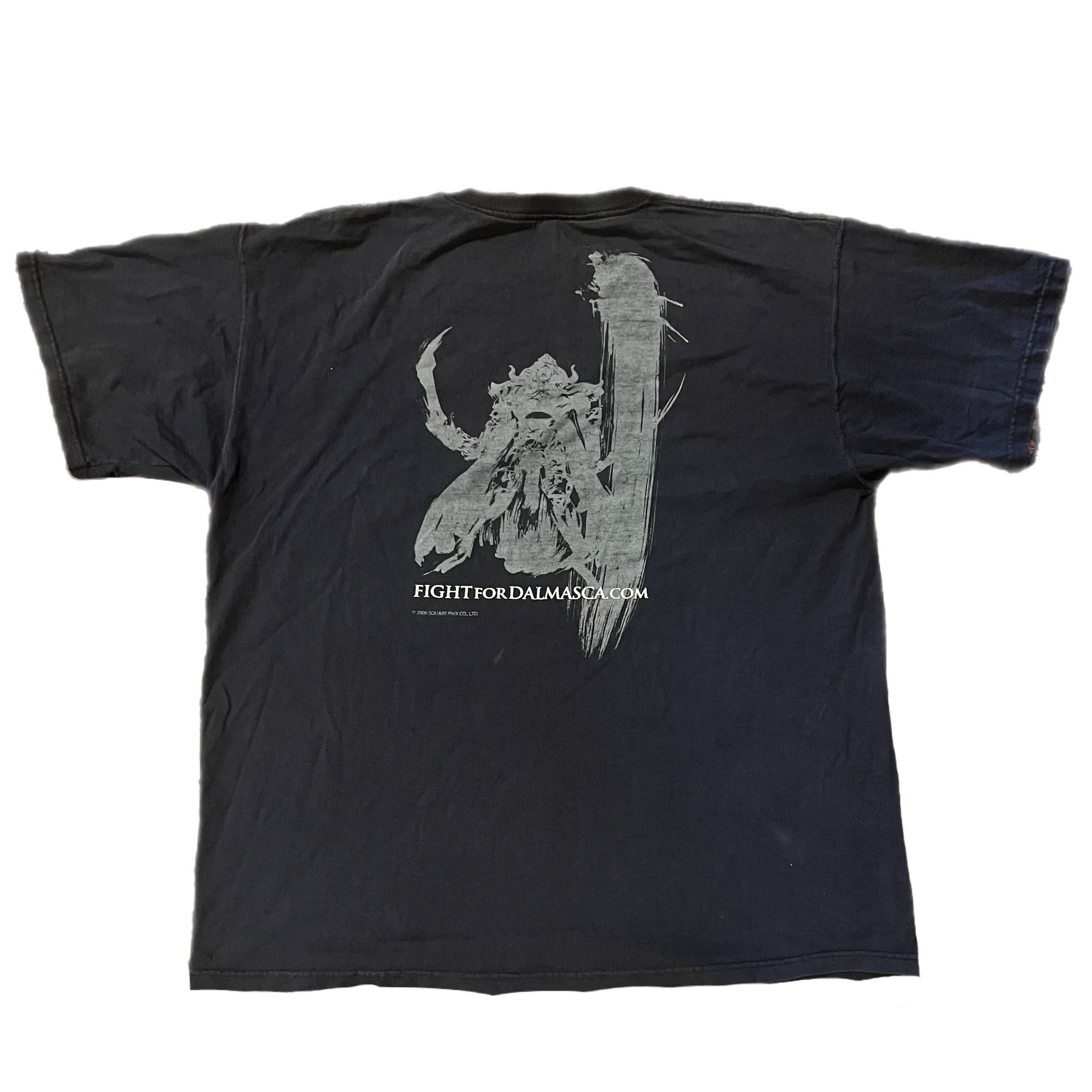 Vintage Final Fantasy XII "PS2" Square Enix Promotional T-Shirt - Image 2