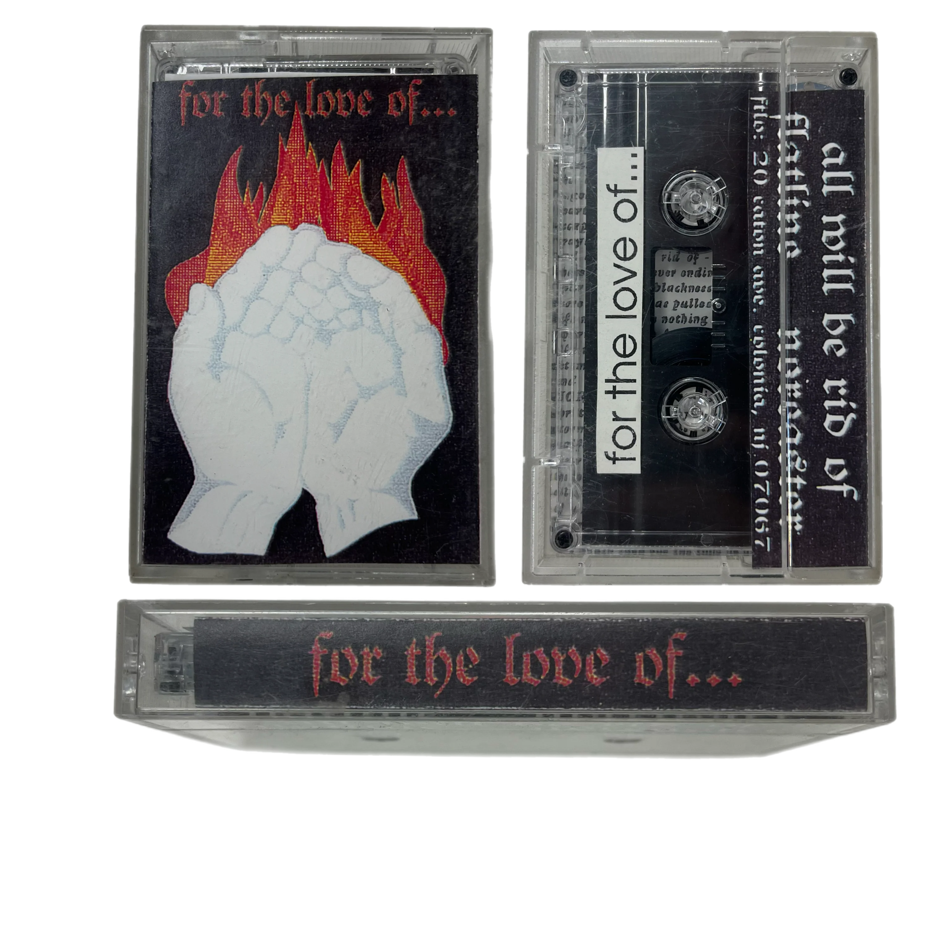 Vintage For The Love Of "For The Love Of..." Cassette Tape - Image 3
