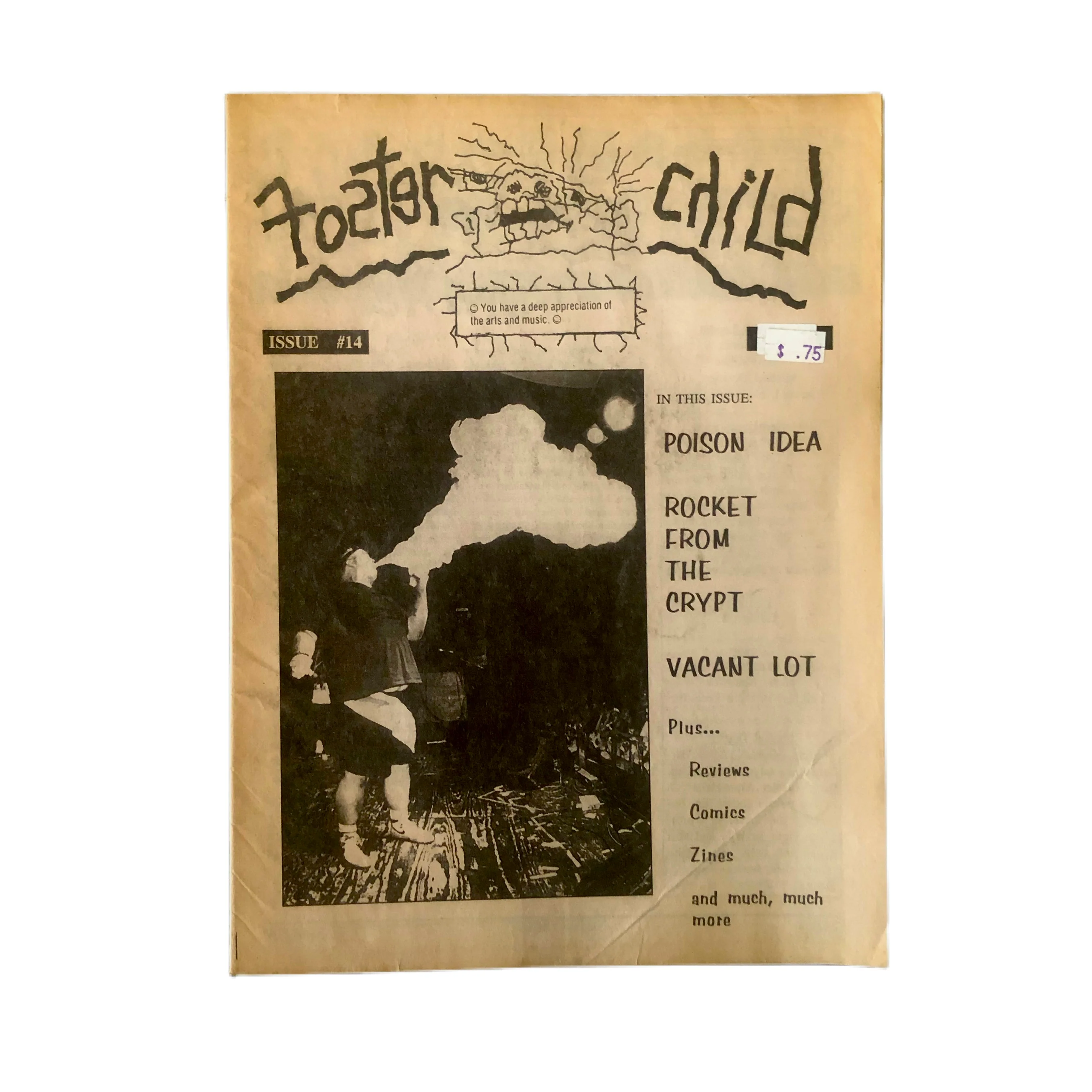 Vintage Foster Child Fanzine "Issue 14"