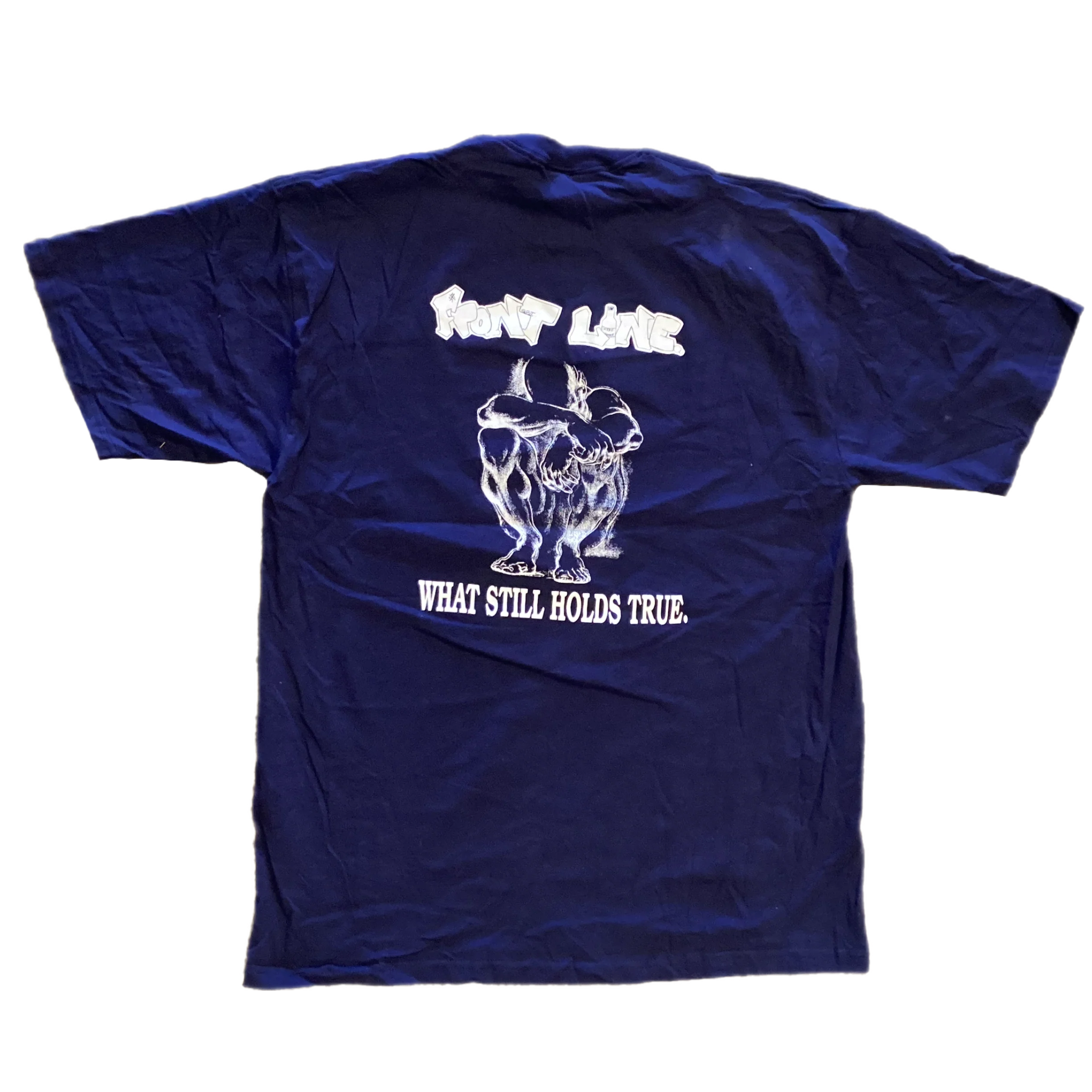 Vintage Front Line "NYHC" T-Shirt - Image 2