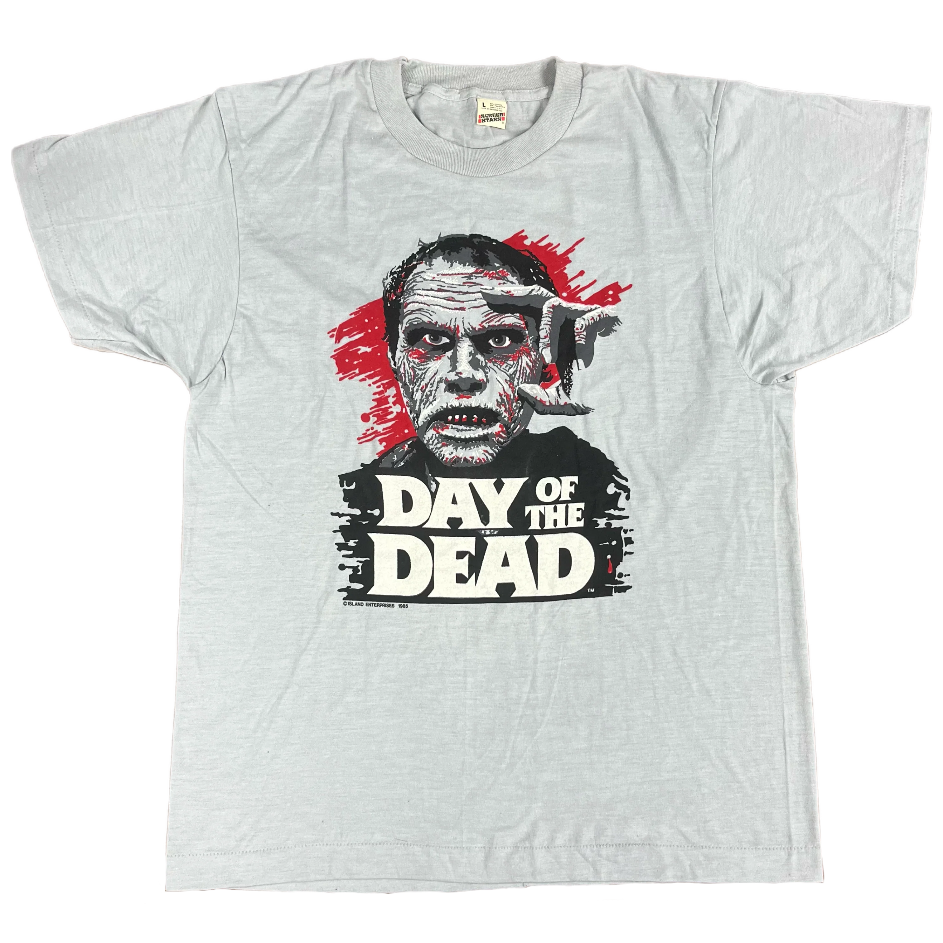 Vintage George A. Romero's Day Of The Dead "Island Enterprises" Promotional T-Shirt