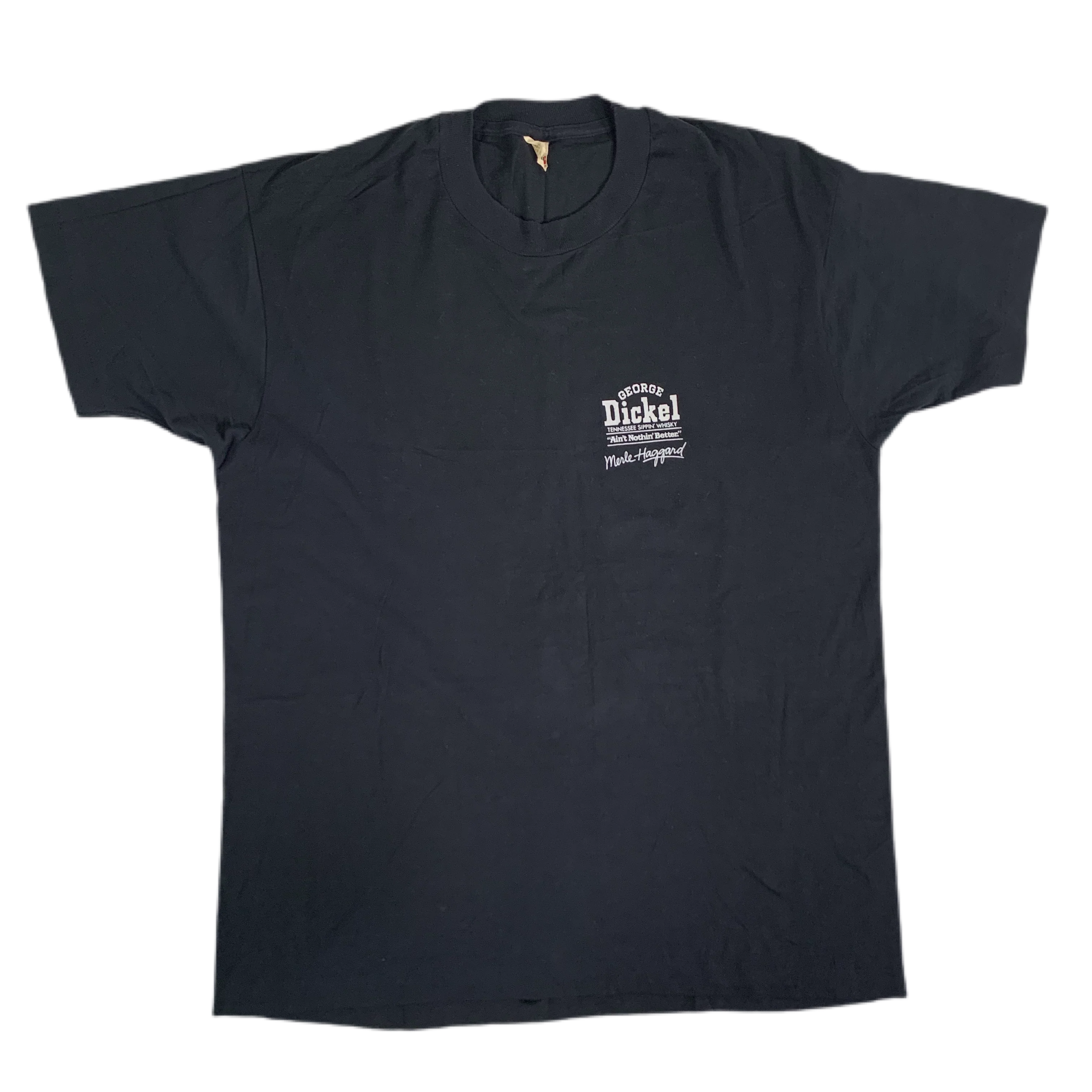 Vintage George Dickel Merle Haggard And The Strangers "Ain't Nothin' Better" T-Shirt - Image 2