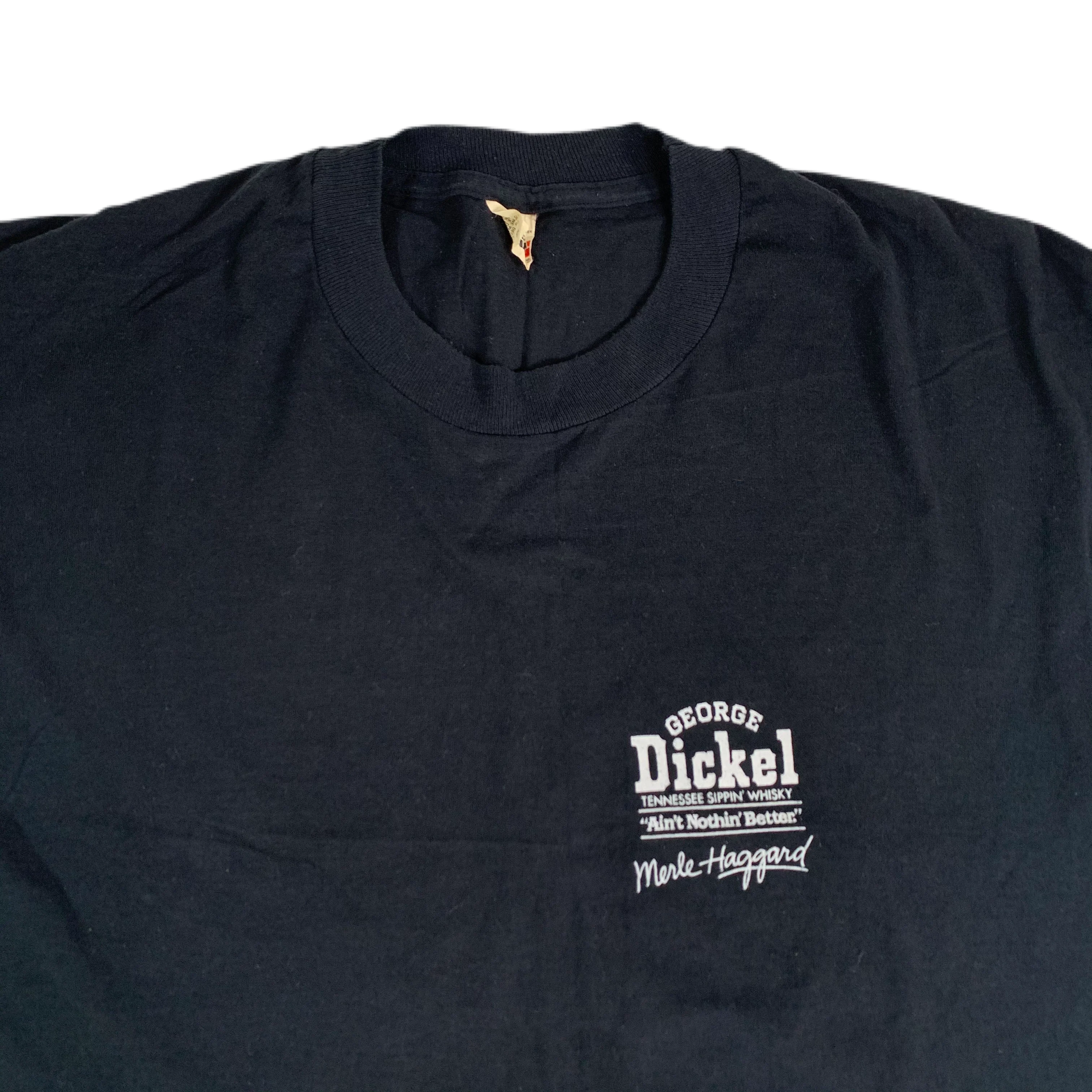 Vintage George Dickel Merle Haggard And The Strangers "Ain't Nothin' Better" T-Shirt - Image 3